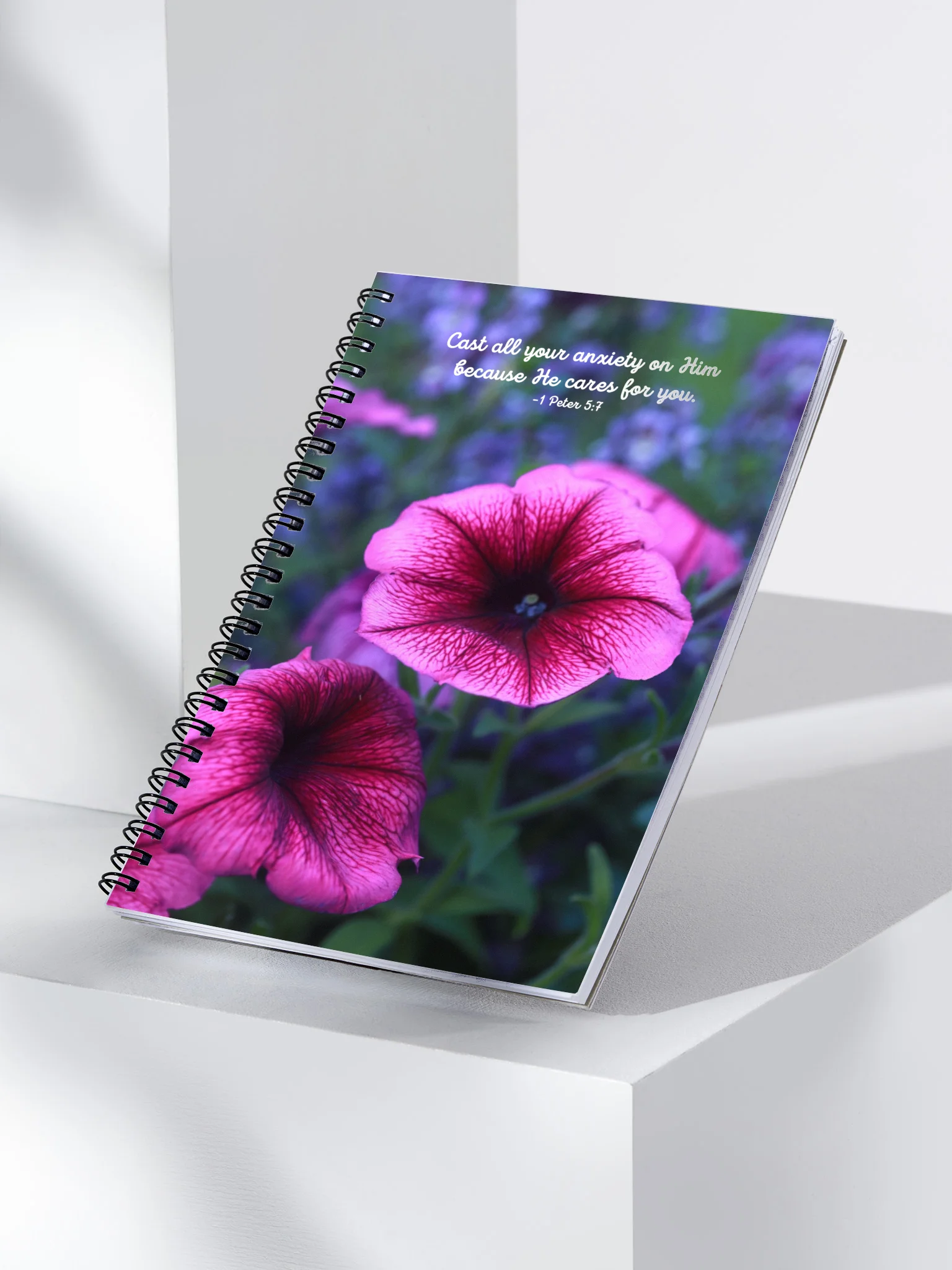 Cast Your Cares on Him - blank journal product image (4)