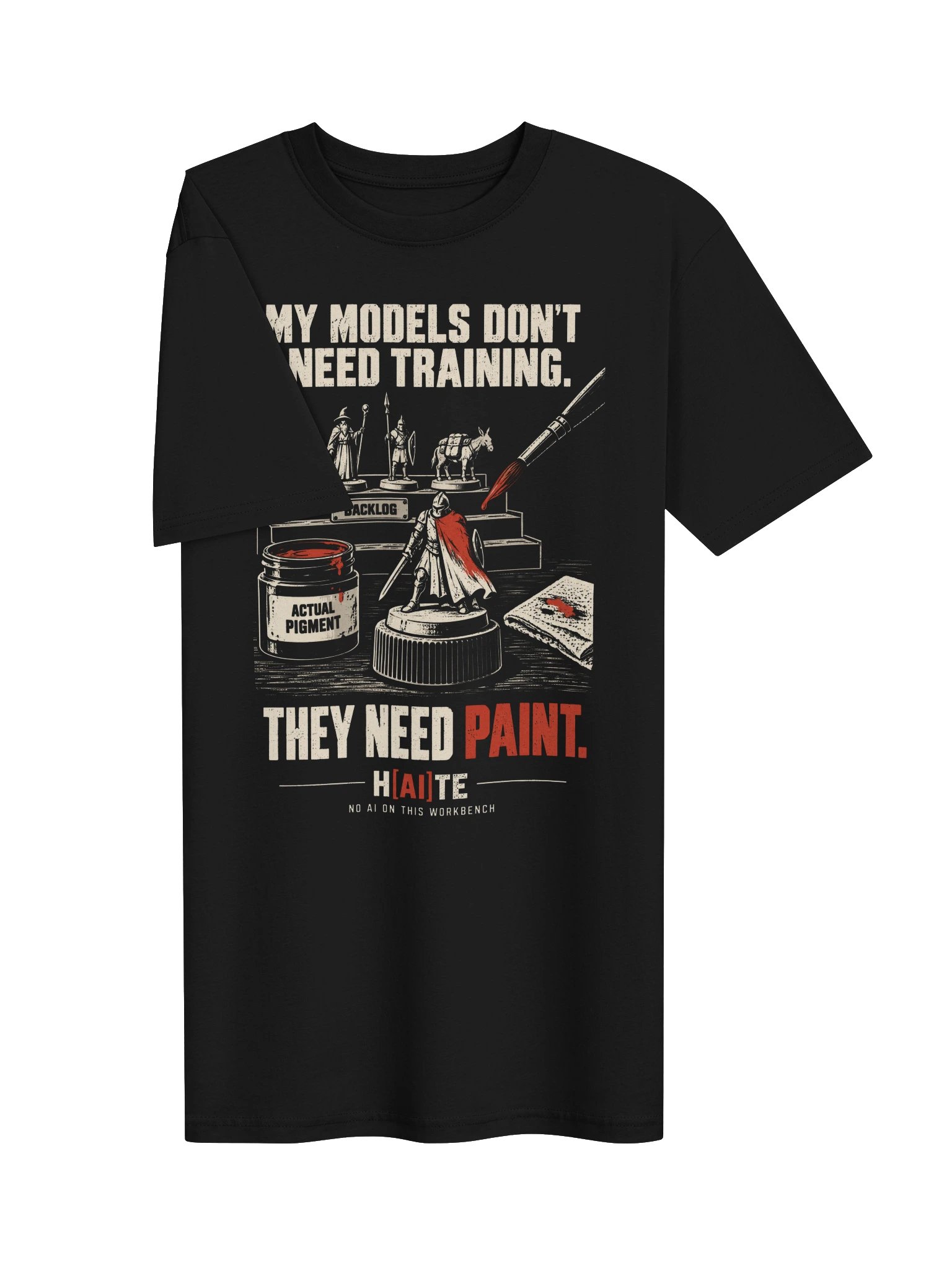 MY MODELS DON’T NEED TRAINING | Heavyweight Tee product image (13)
