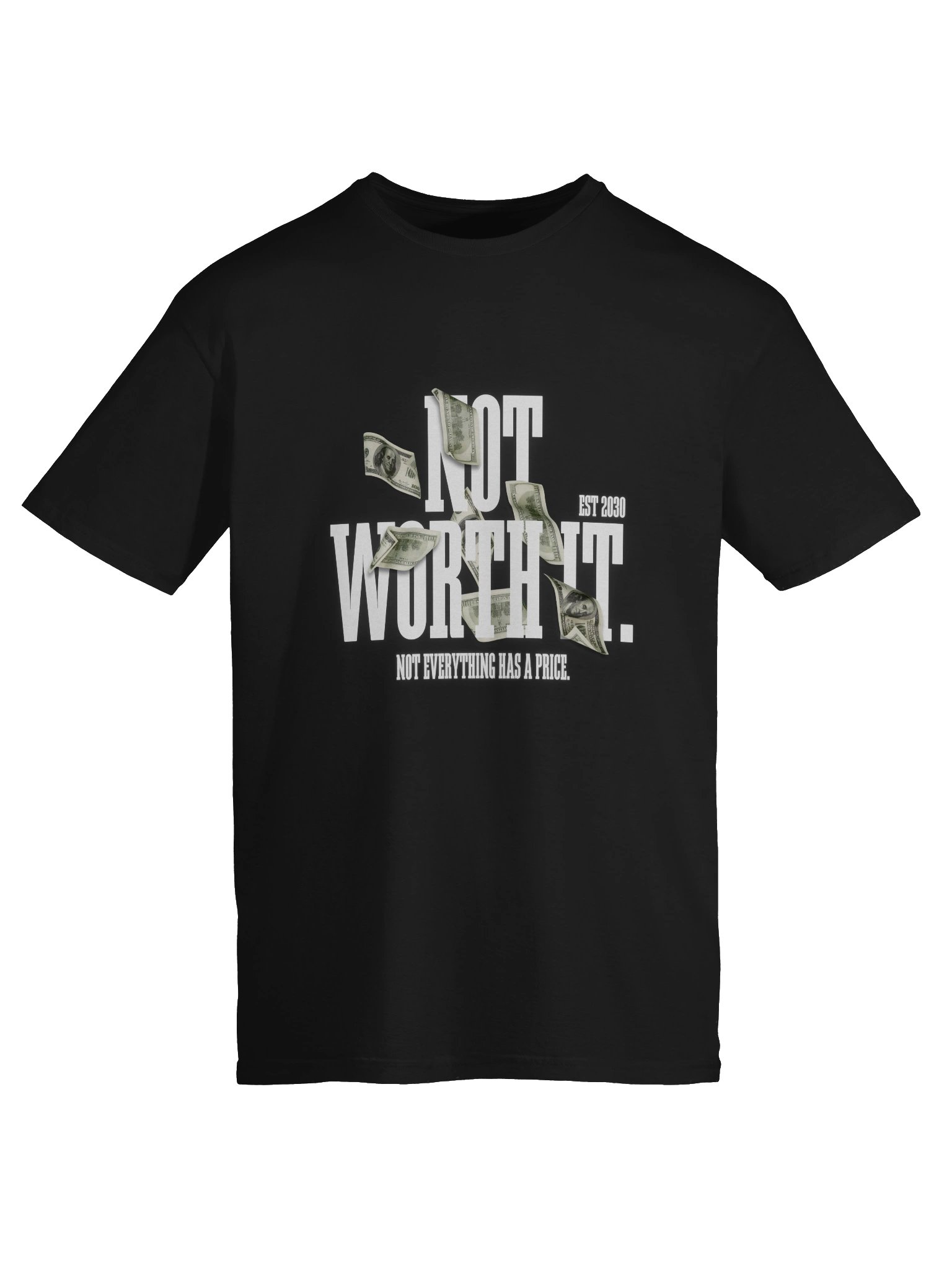 Not Worth It Print T-Shirt product image (7)