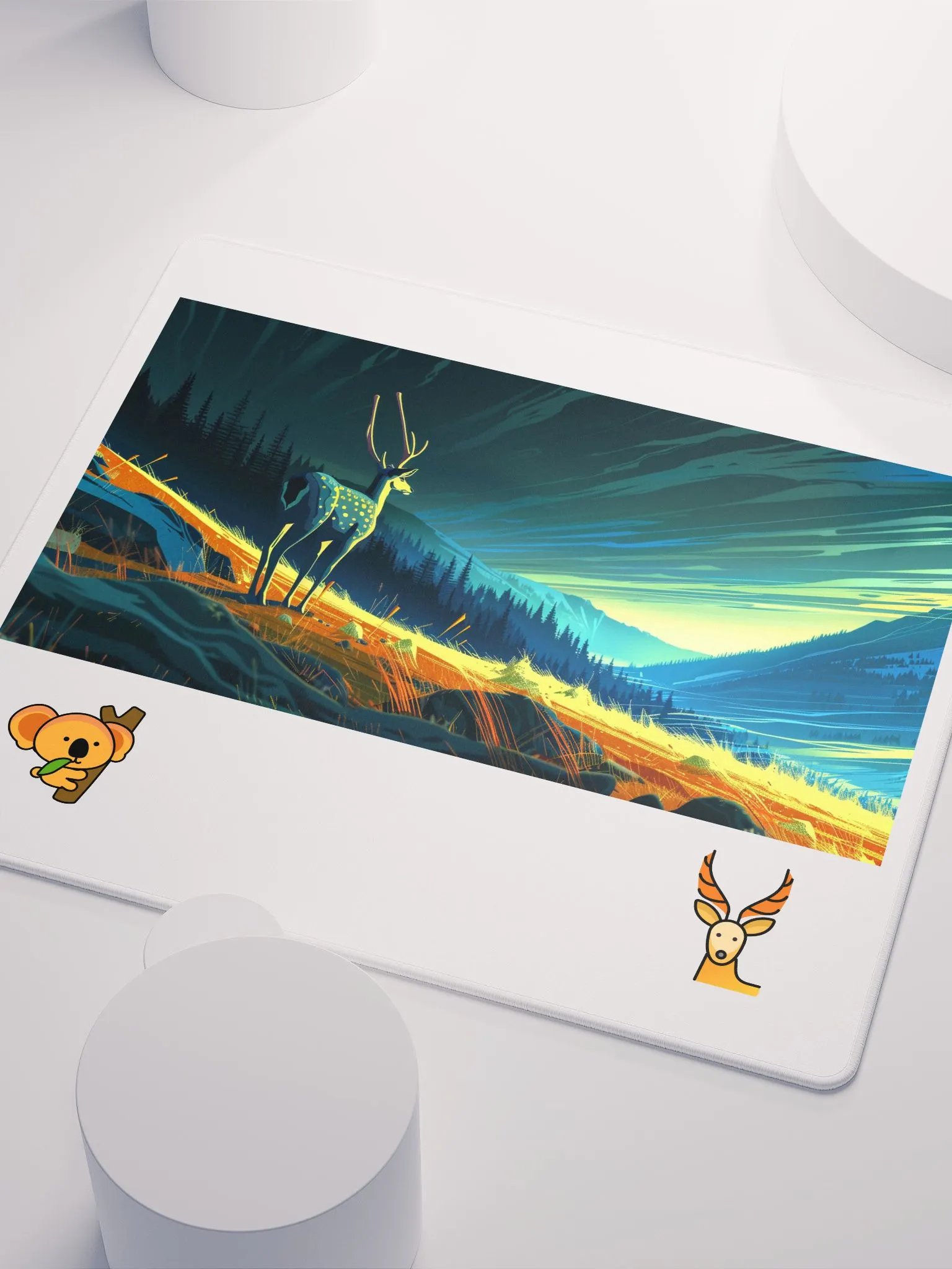 Vadideki Geyik Wilderness Mouse Pad product image (5)