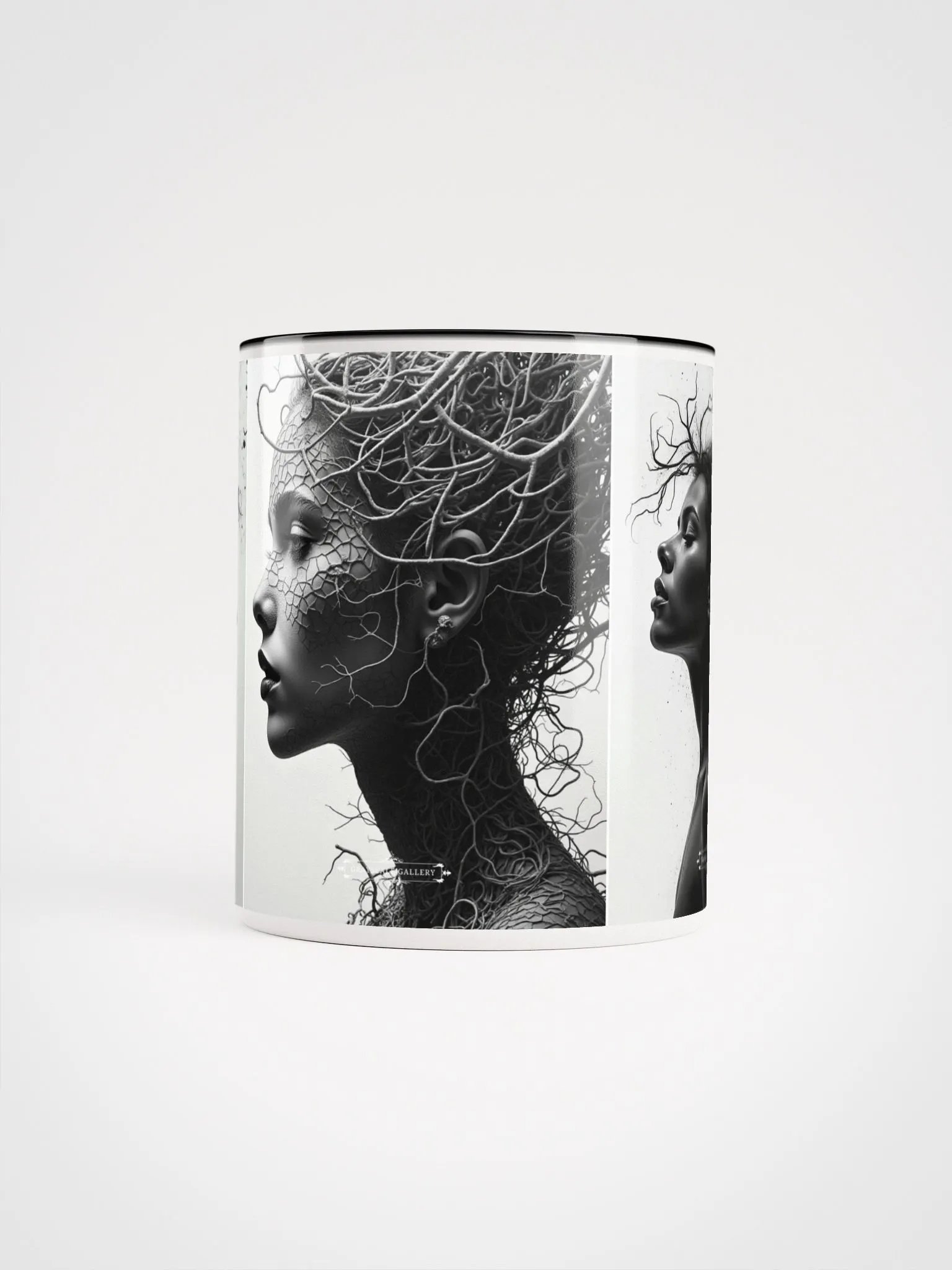 Surreal Women Profile Ceramic Mug product image (10)