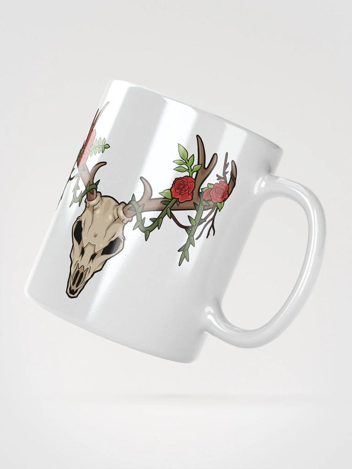 White Deer Skull Mug (11 oz) product image (2)