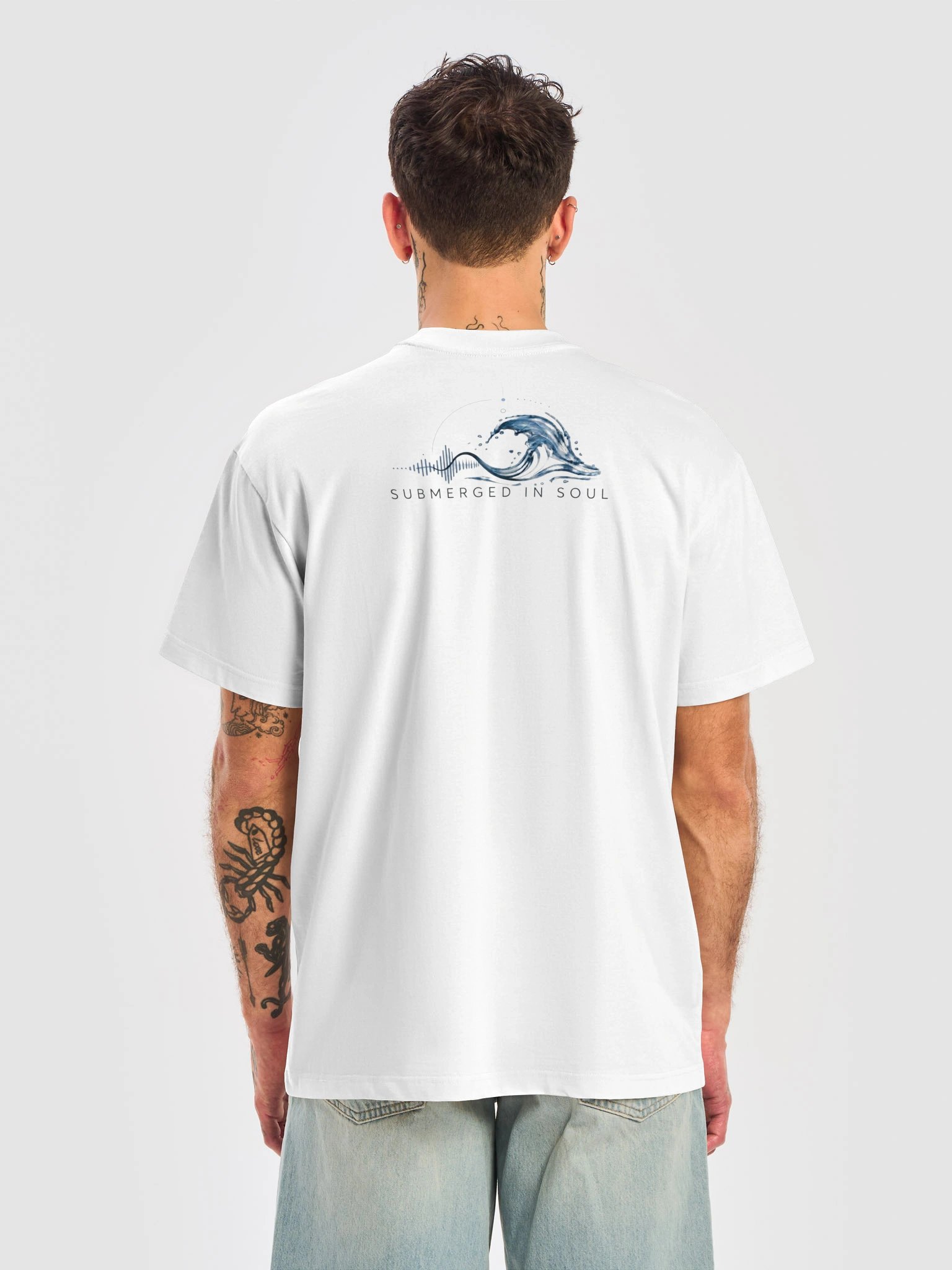 "Submerged in Soul" Box Tee - White product image (4)