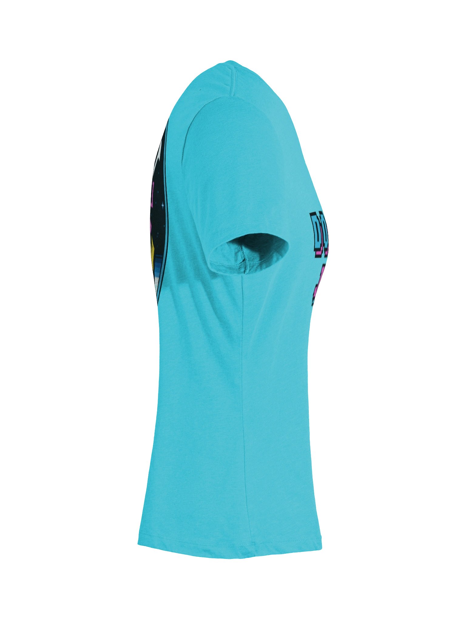 Women's Relaxed Fit Dojo V-Neck (Turquoise) product image (11)