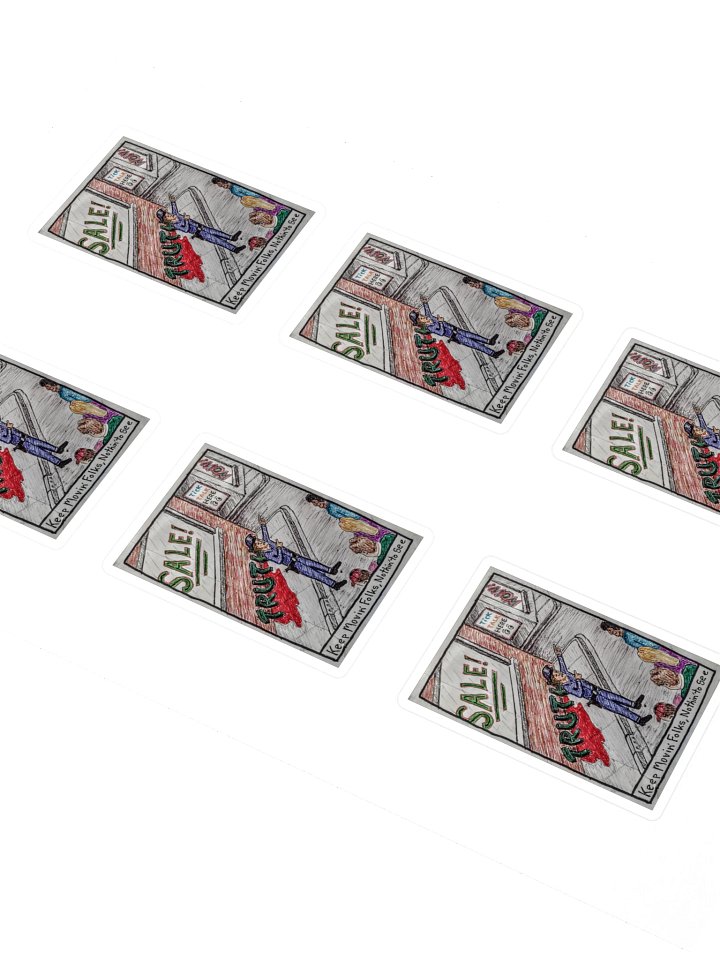 Keep Movin' Folks Sticker Sheet product image (2)