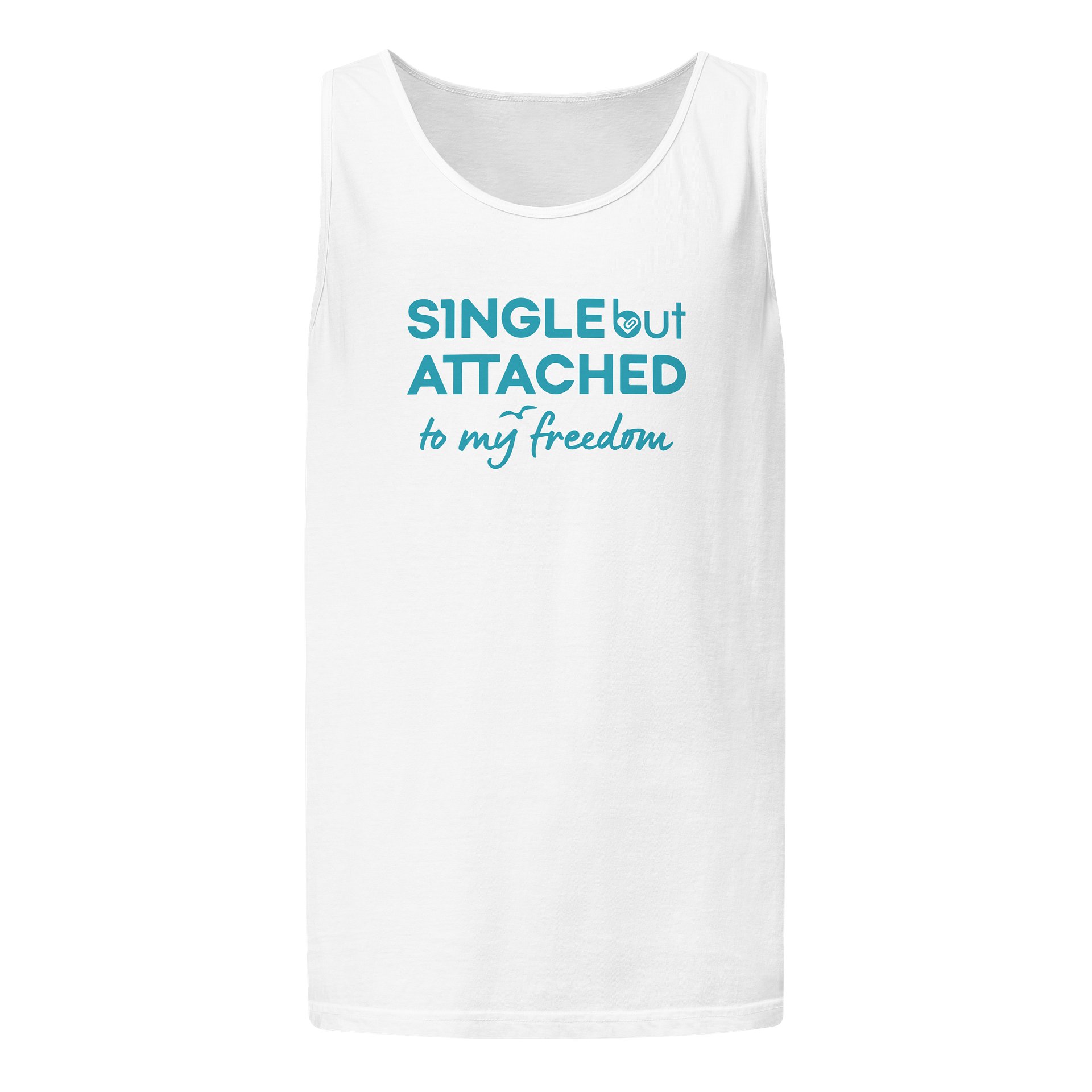 Single But Attached to My Freedom | Unisex Ultra Cotton Tank Top product image (1)