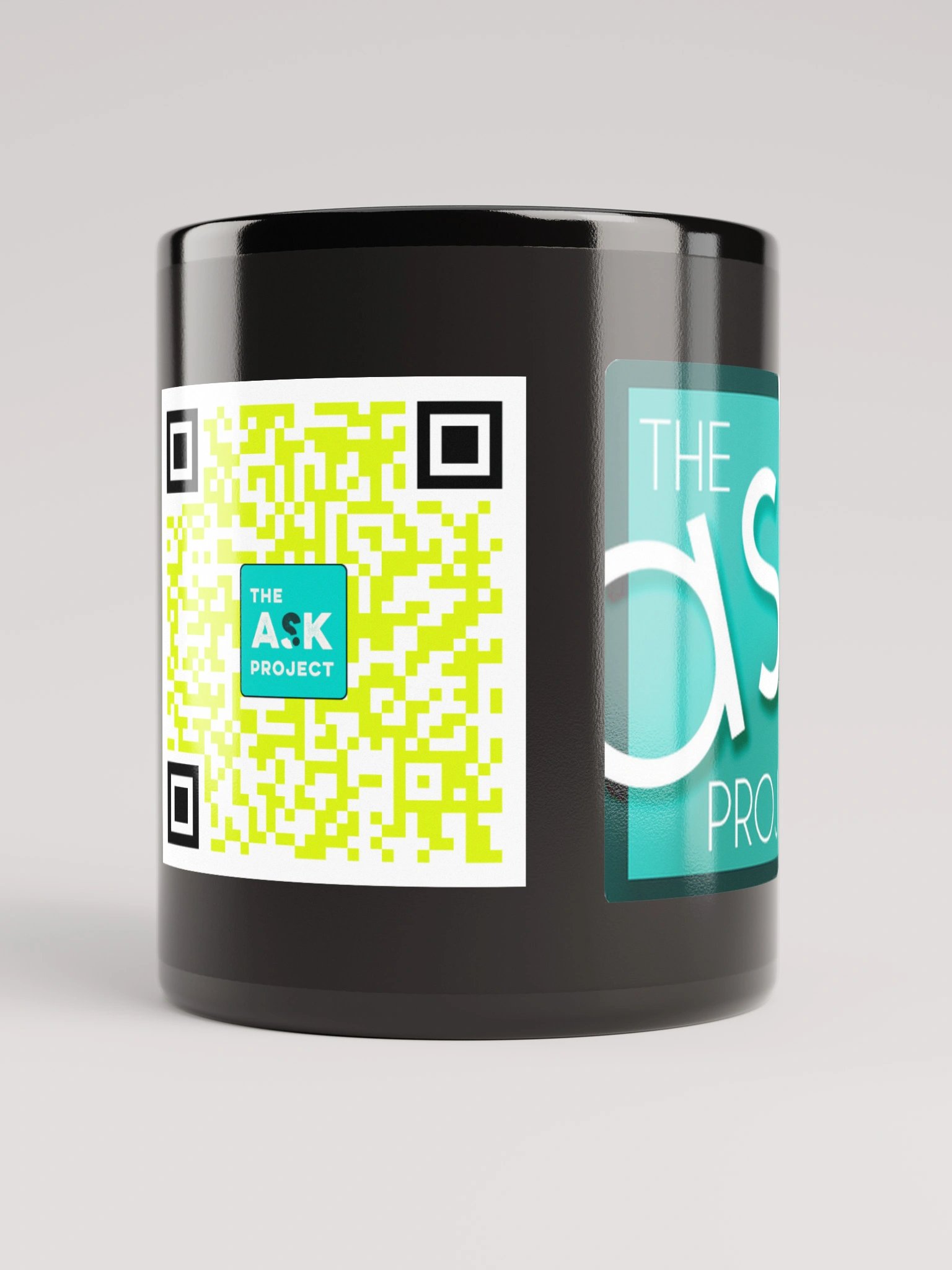 Ask Project mug (black old logo) product image (10)