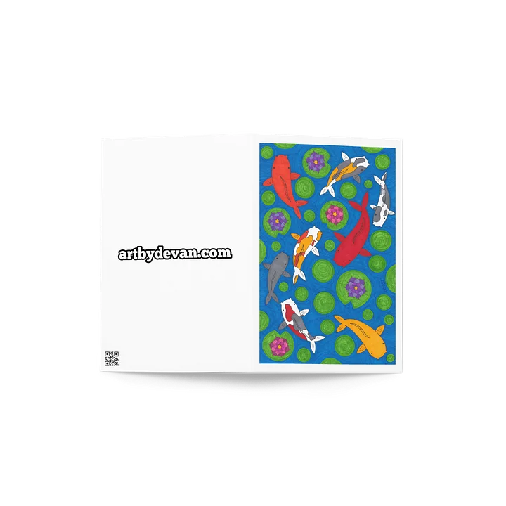 Art Card: Koi Fish product image (2)