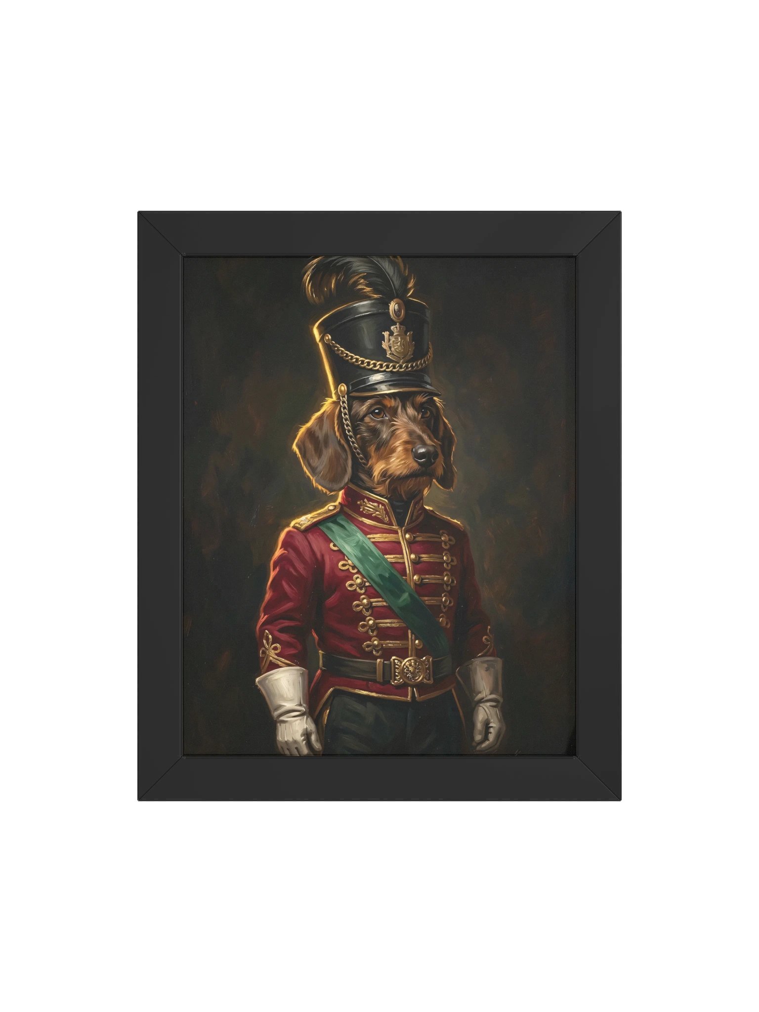 Nutcracker Dachshund Framed Poster product image (12)