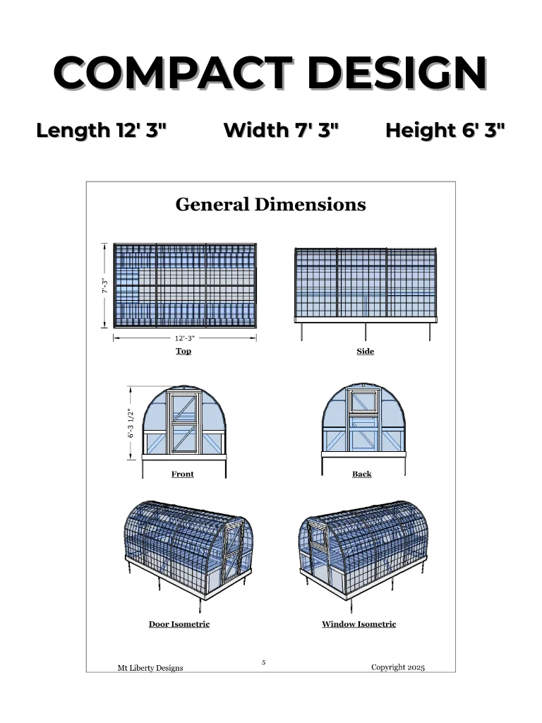 Cattle Panel Hoop House Greenhouse: DIY Build Plans & Construction Guide product image (3)