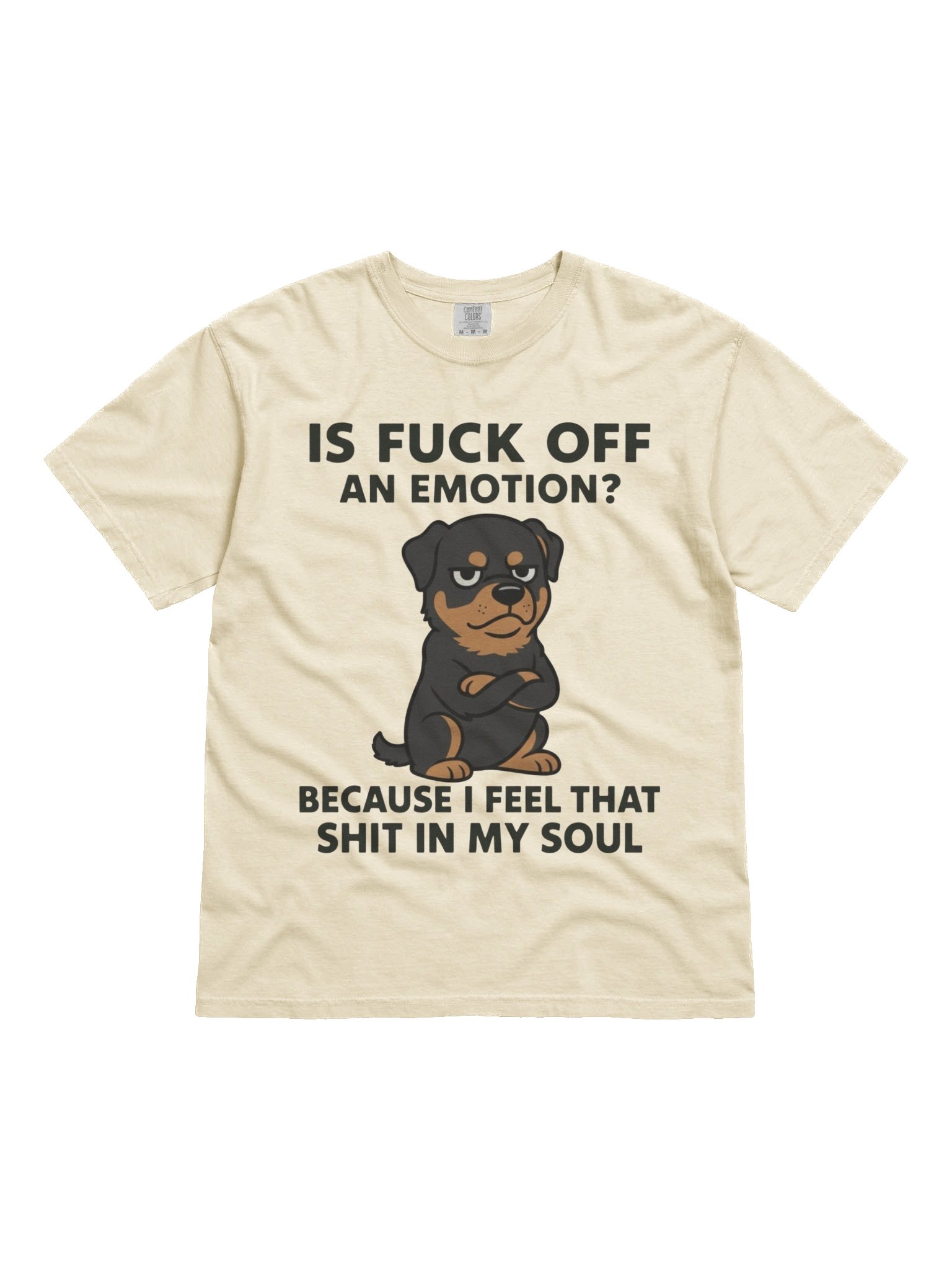Rottweiler F* OFF Emotion Tee product image (8)