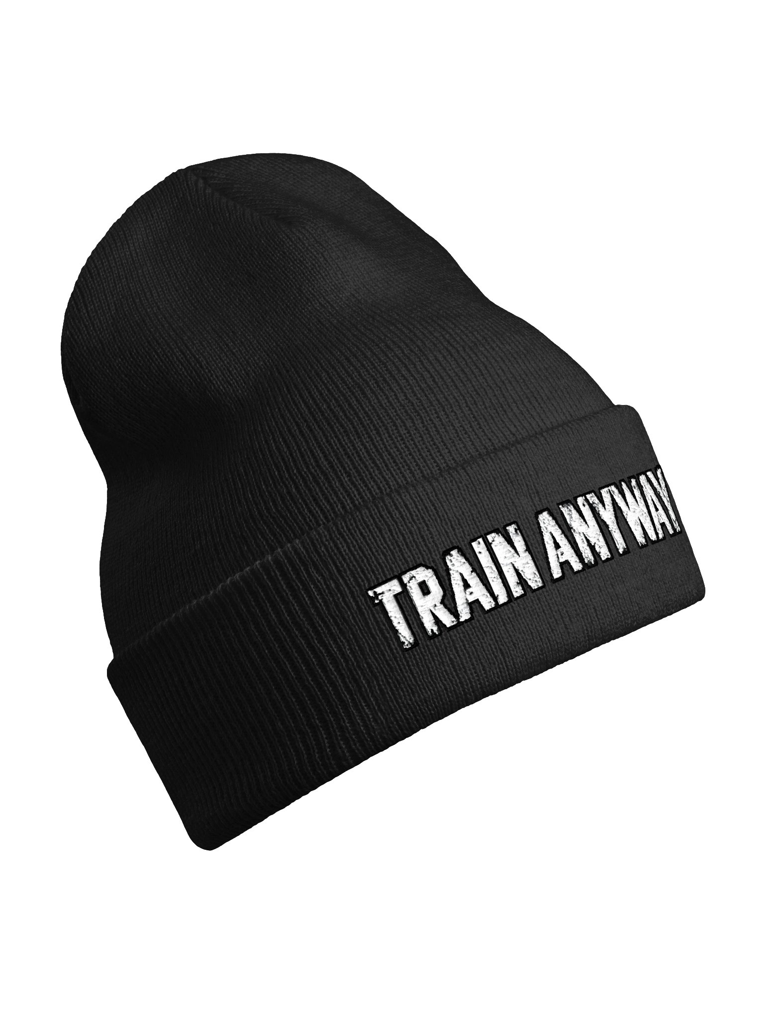 Train Anyway Cuffed Beanie product image (8)