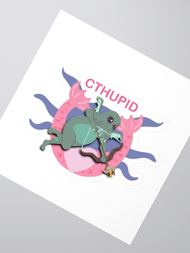 Cthupid Sticker product image (2)