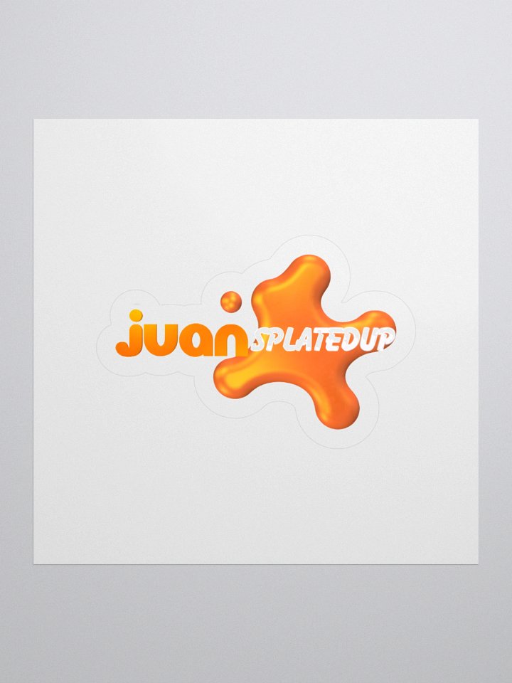 JuanSplatedUp Stickers product image (1)