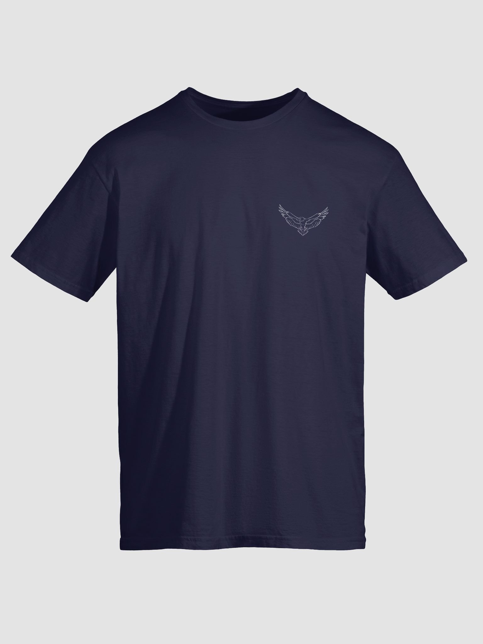 Symmetric Eagle in Flight Unisex T-Shirt Unique Wing Design product image (1)
