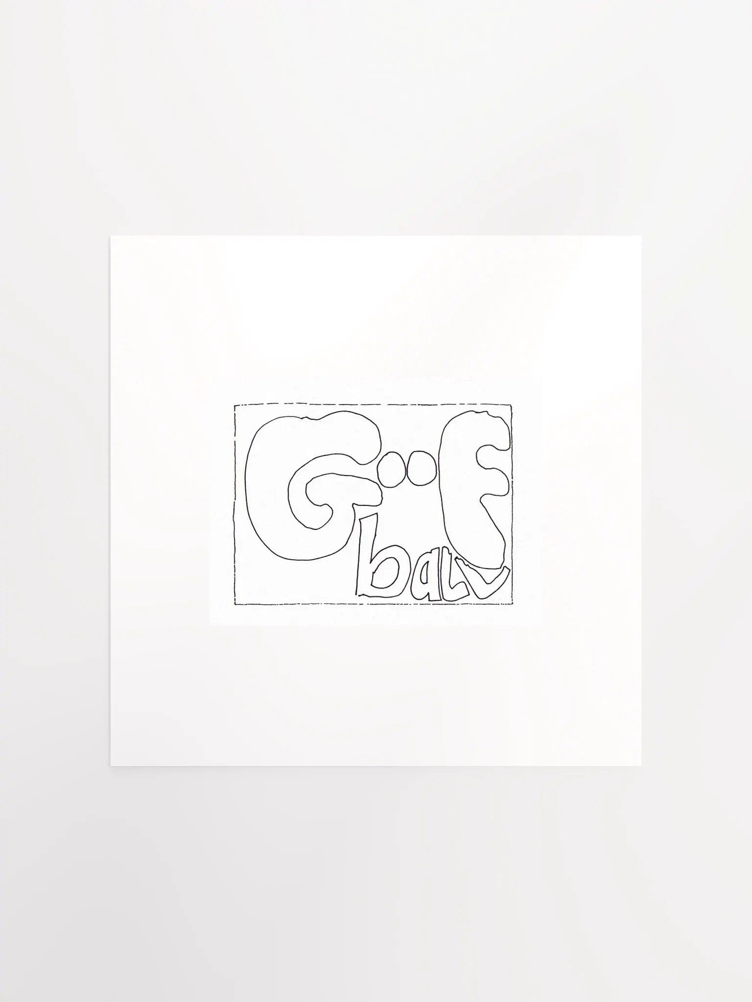goofball panel card print product image (2)