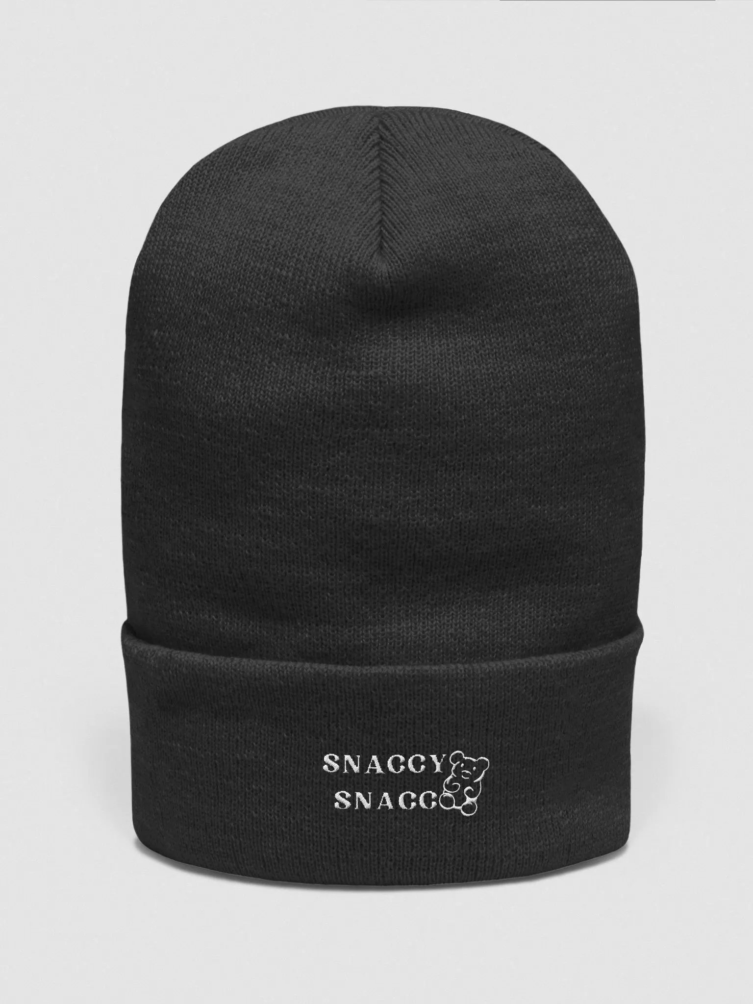 Embroidered Snaccy Snacc Beanie product image (1)