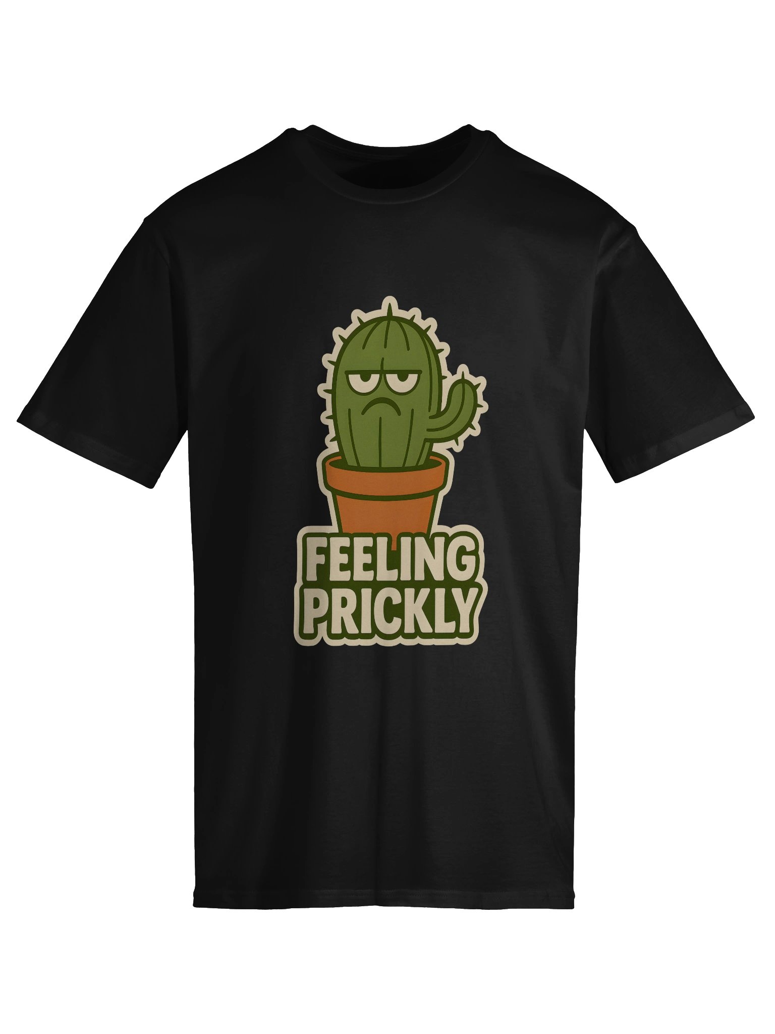 🌵 Feeling Prickly T-Shirt | Funny Cactus Design product image (23)