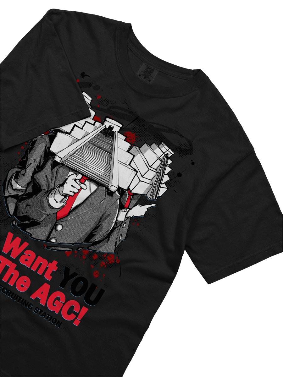 AGC RECRUIT TEE BLACK product image (7)