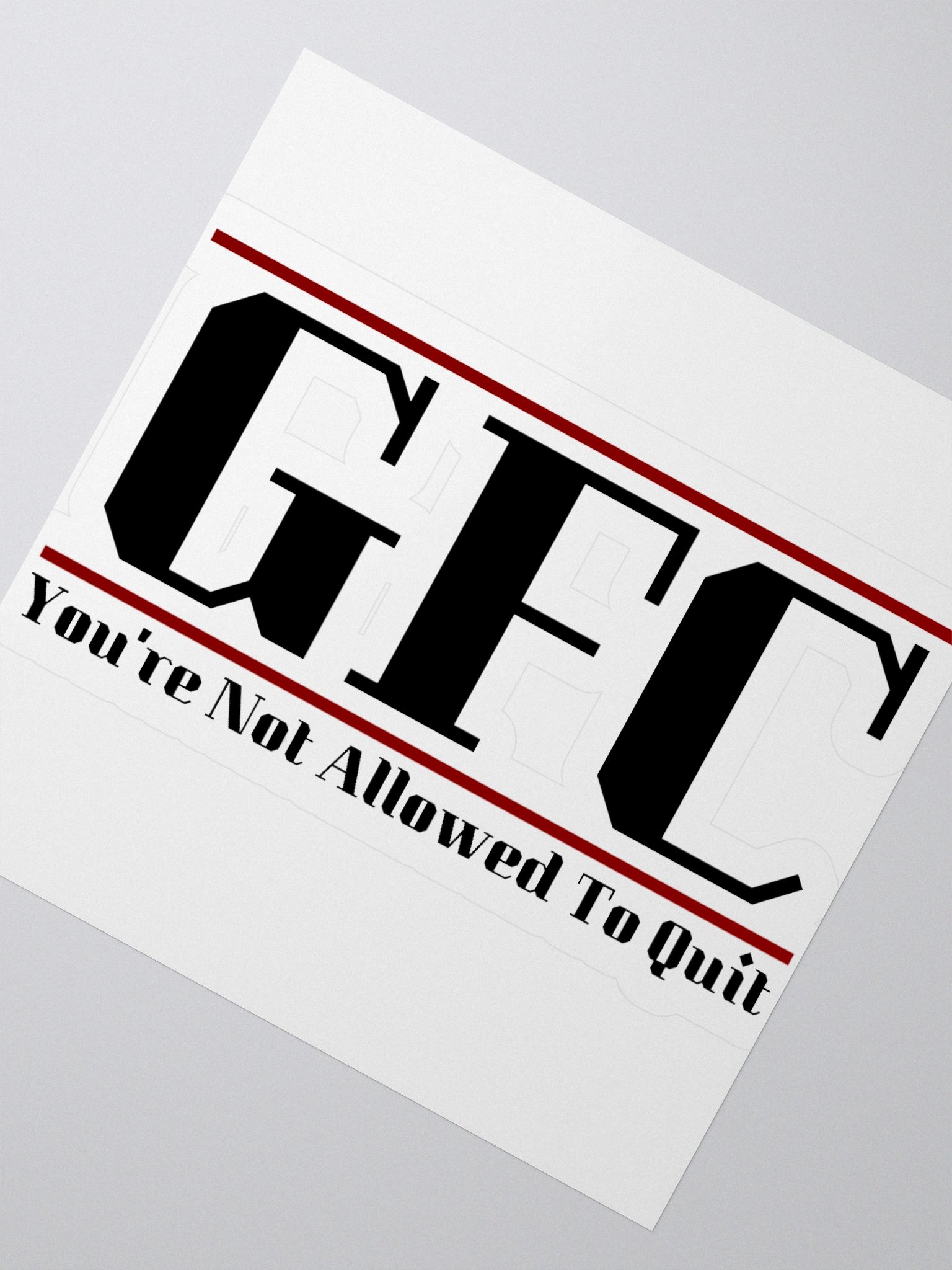 GFC w/ynatq Sticker product image (2)
