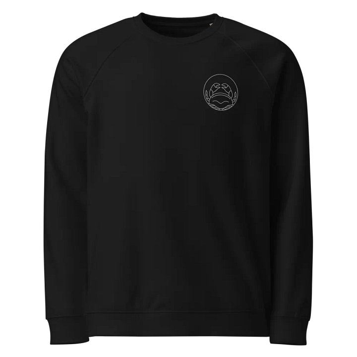 Zen Cancer Circle Unisex Raglan Sweatshirt product image (1)