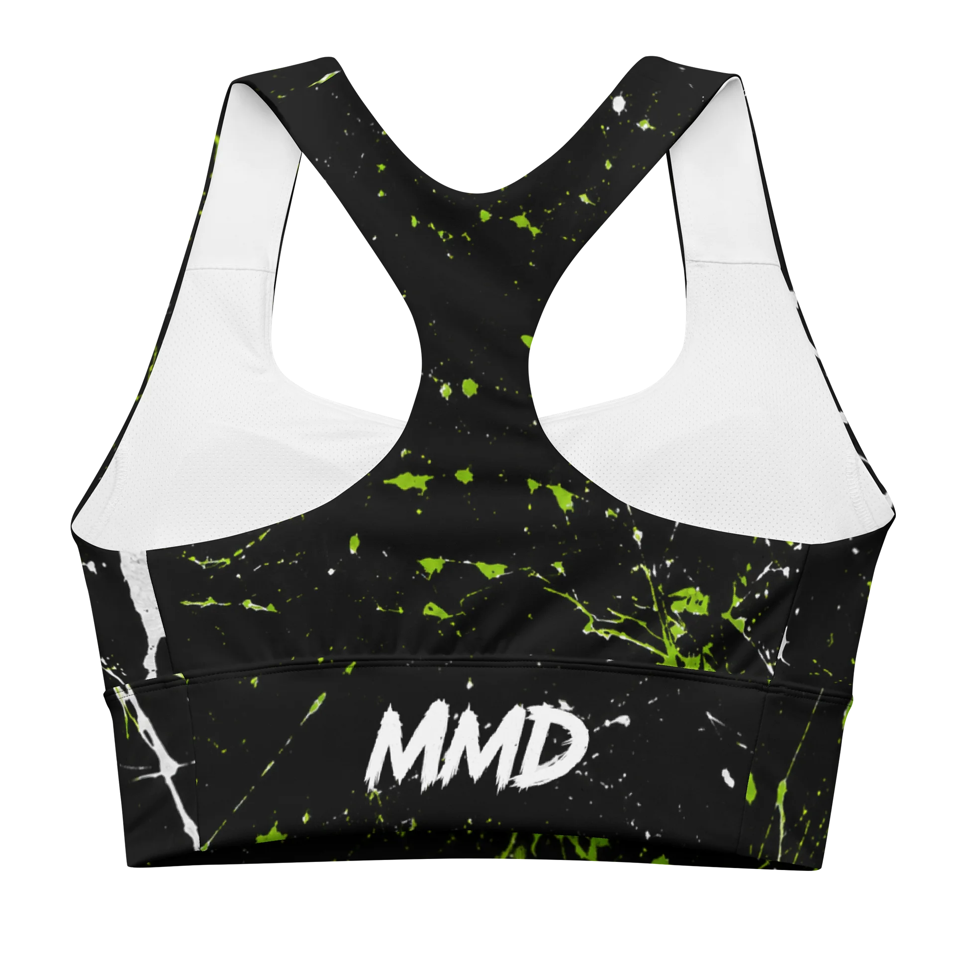 Neon Crack MMD Longline Sports Bra product image (2)