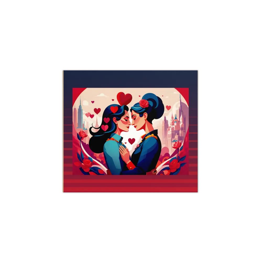 Lesbe Valentines, Beautifully Us Notepad product image (1)