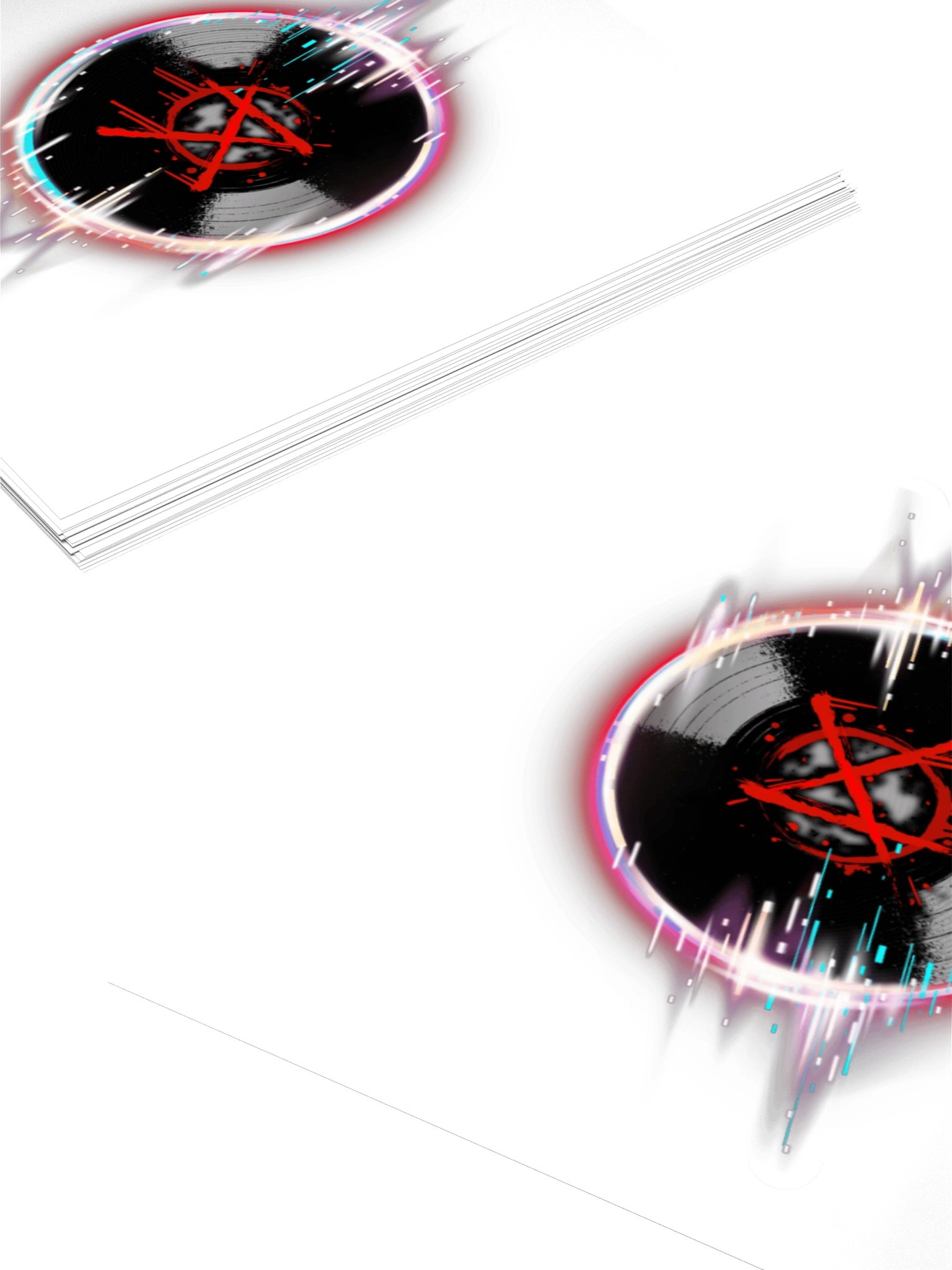 Red Edge Vinyl Sticker product image (7)