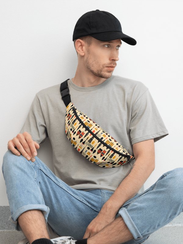 Tribal Canvas Fanny Pack product image (1)