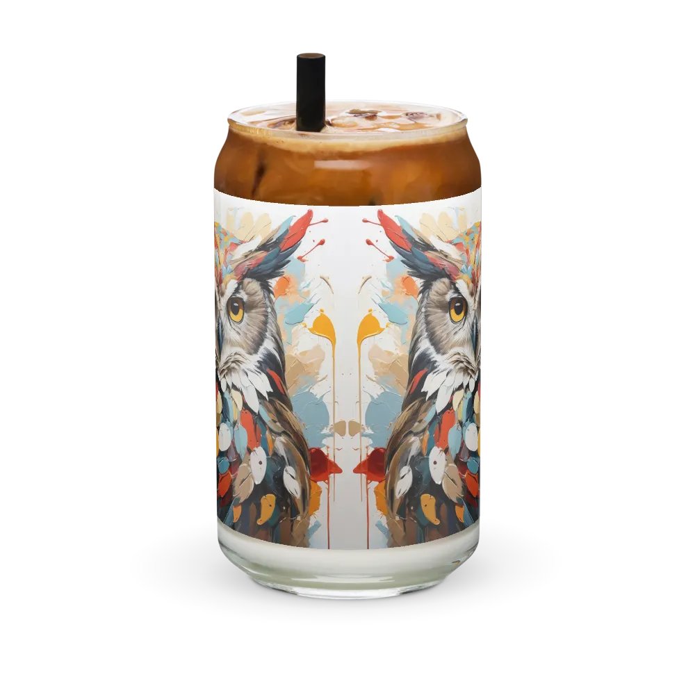 Twilight Guardian Owl Glass Can Sipper product image (8)