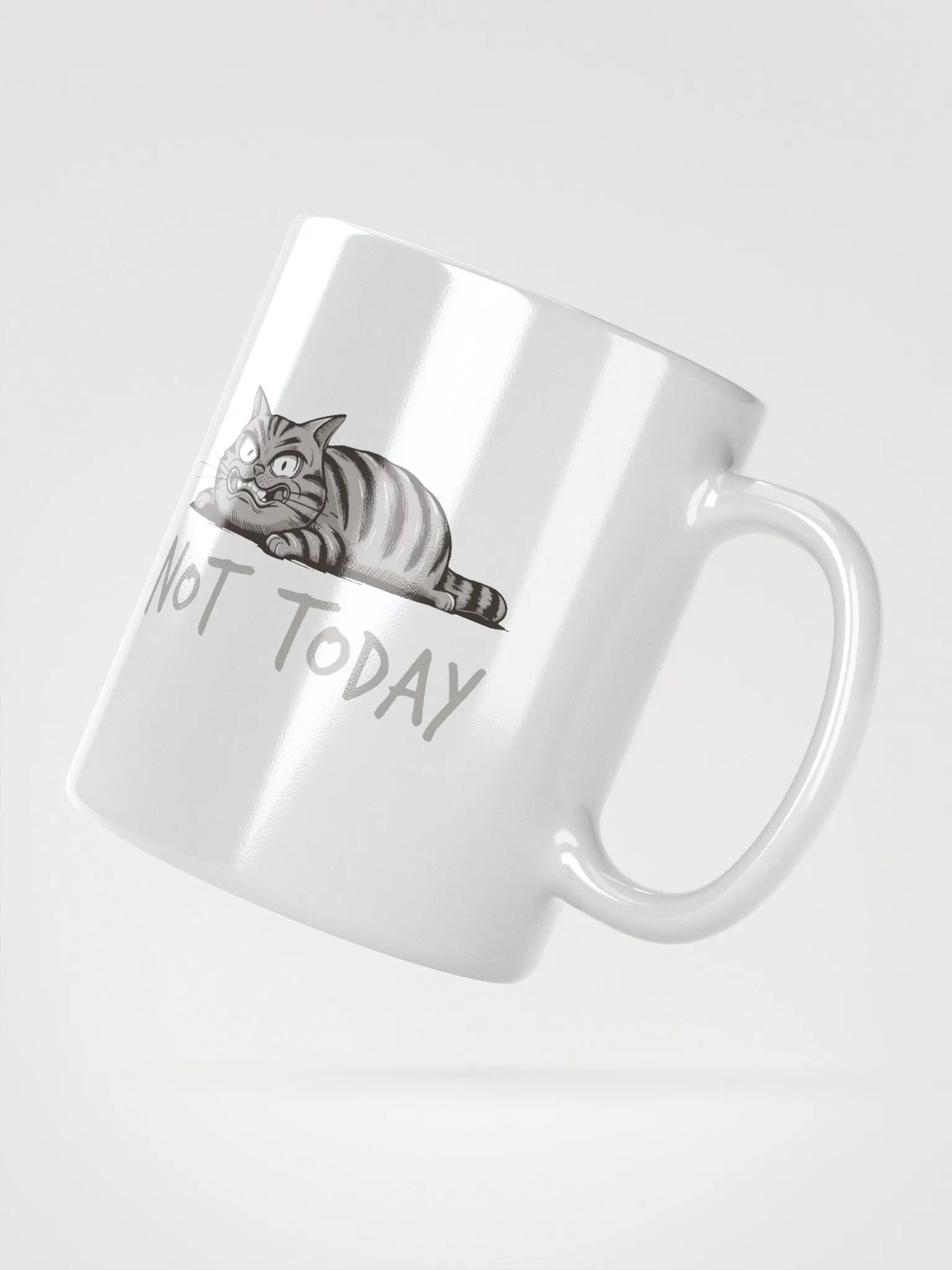 Not Today Mischief Cat Mug product image (2)