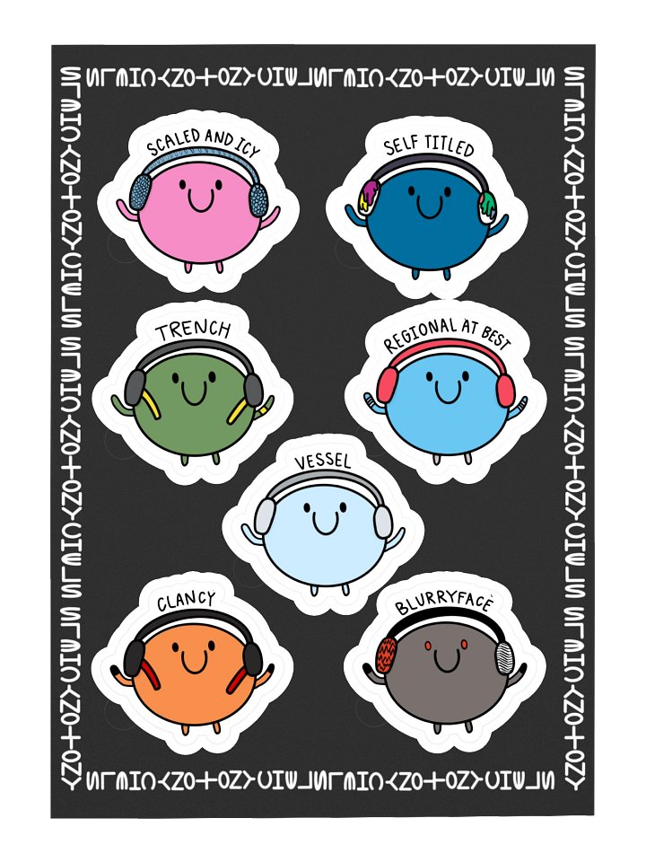 Music Monday S2 Sticker Sheet product image (2)