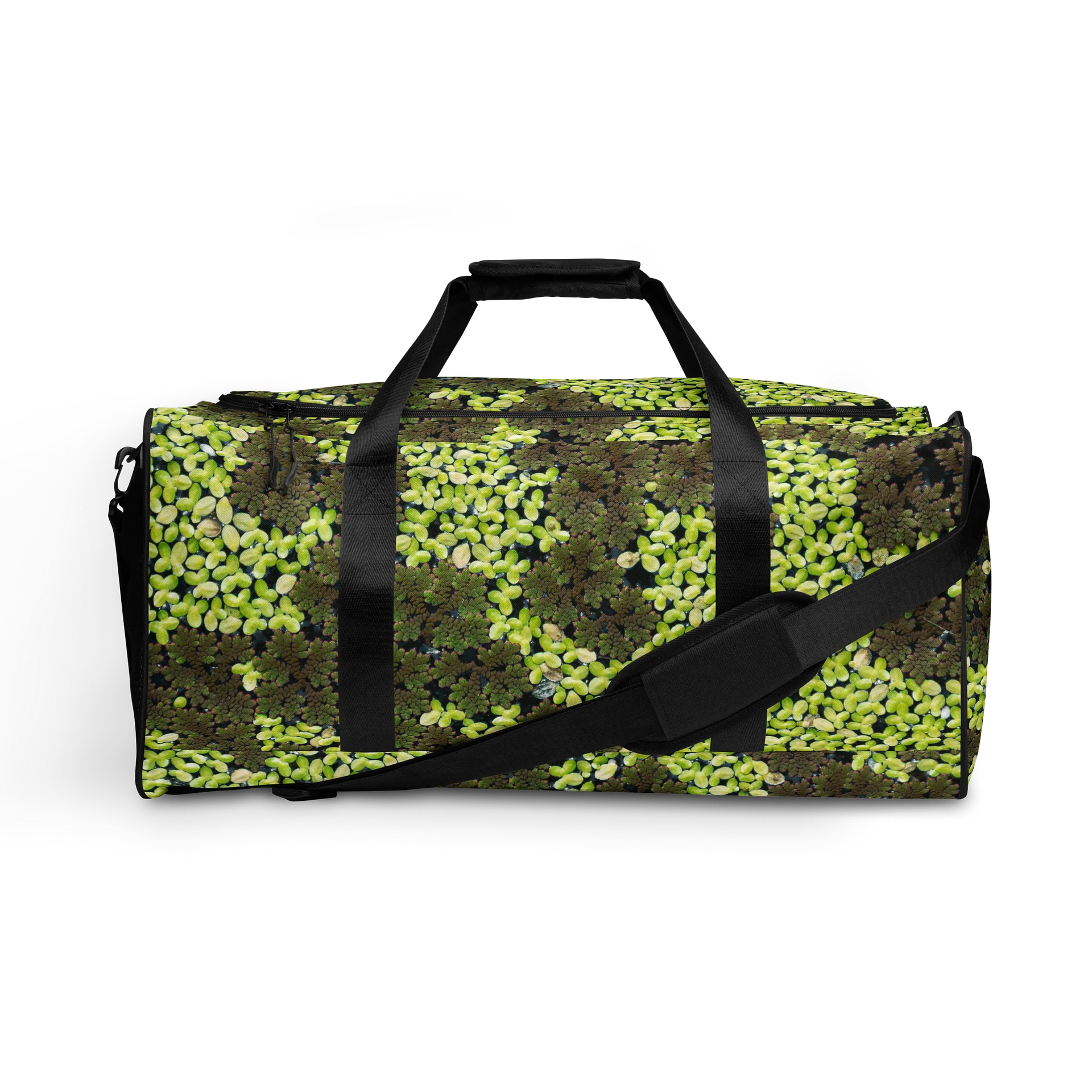 Verdant Life Light All-Over Print Lush Foliage Travel Duffle Bag product image (1)