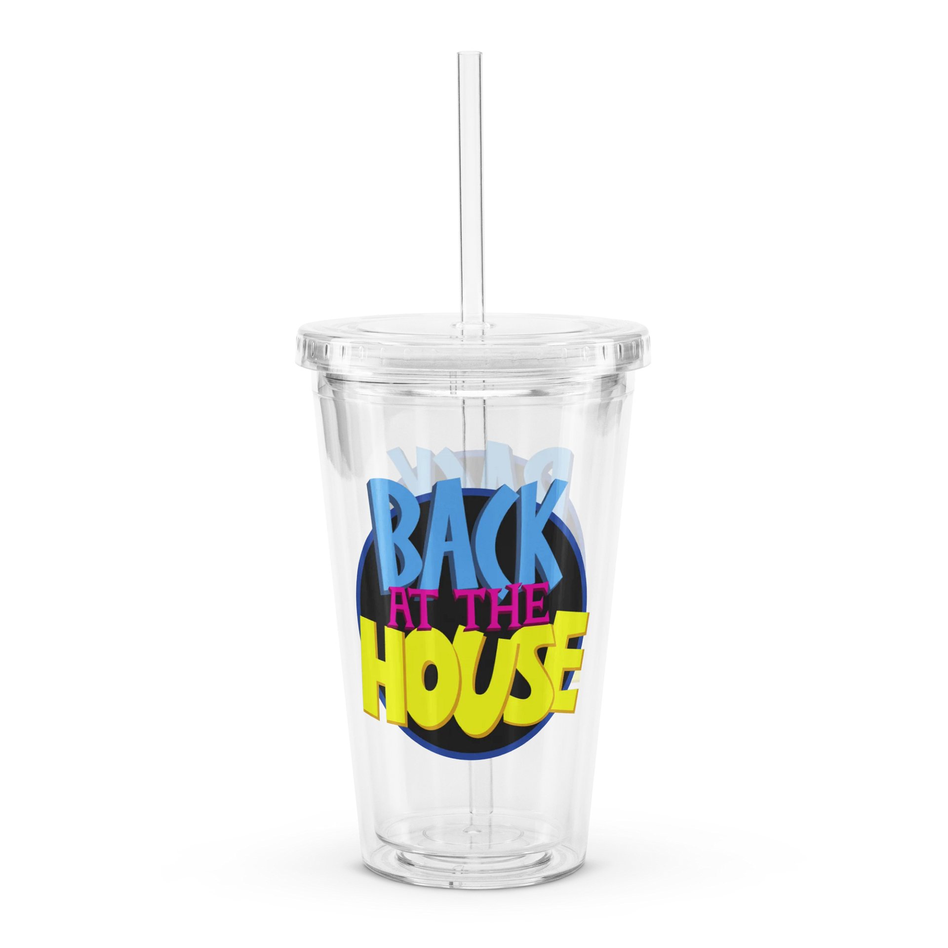Back at the House Plastic Tumbler product image (1)