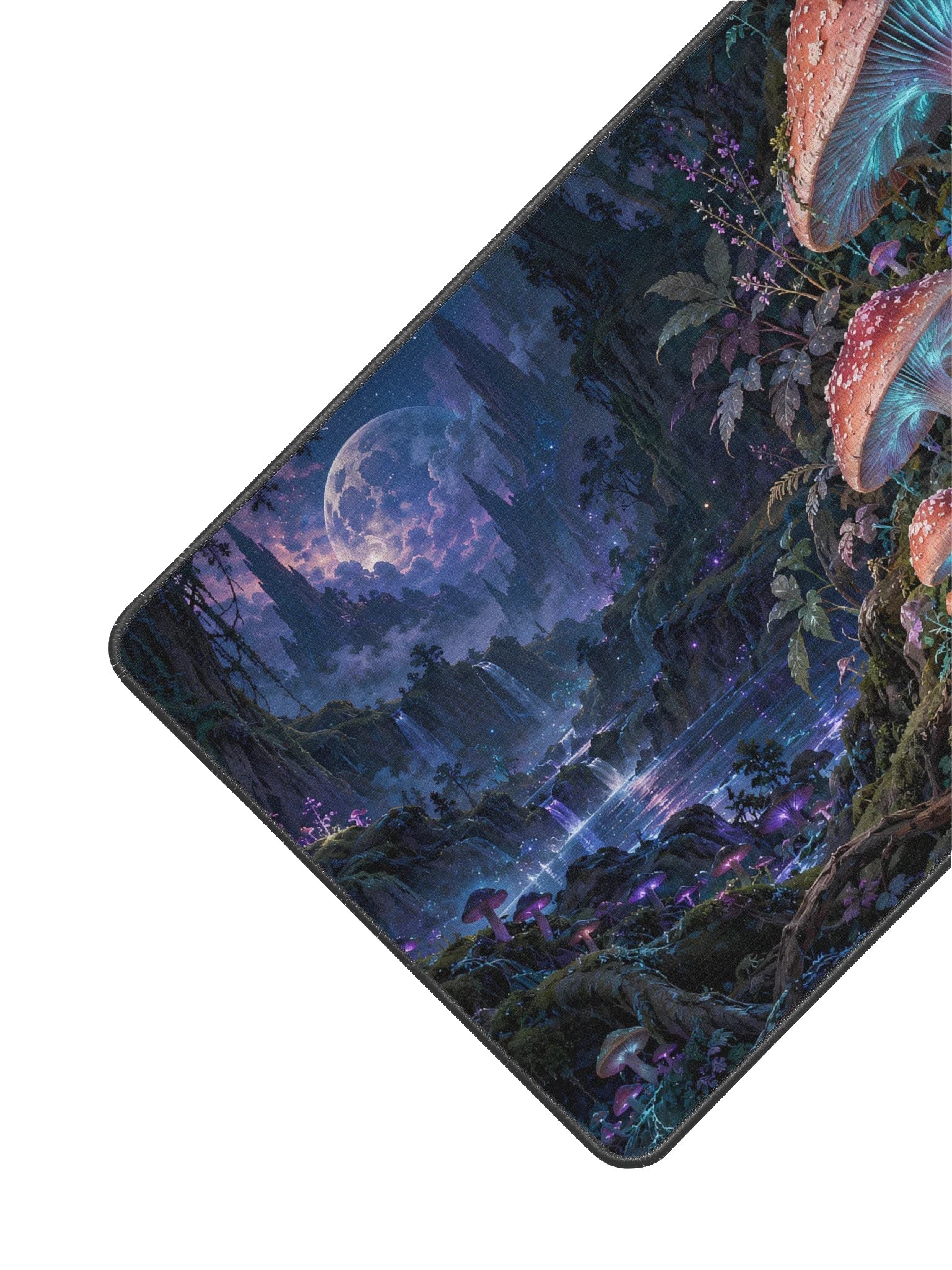The Mycelium Oracle Gothic Mushroom Desk Mat product image (3)