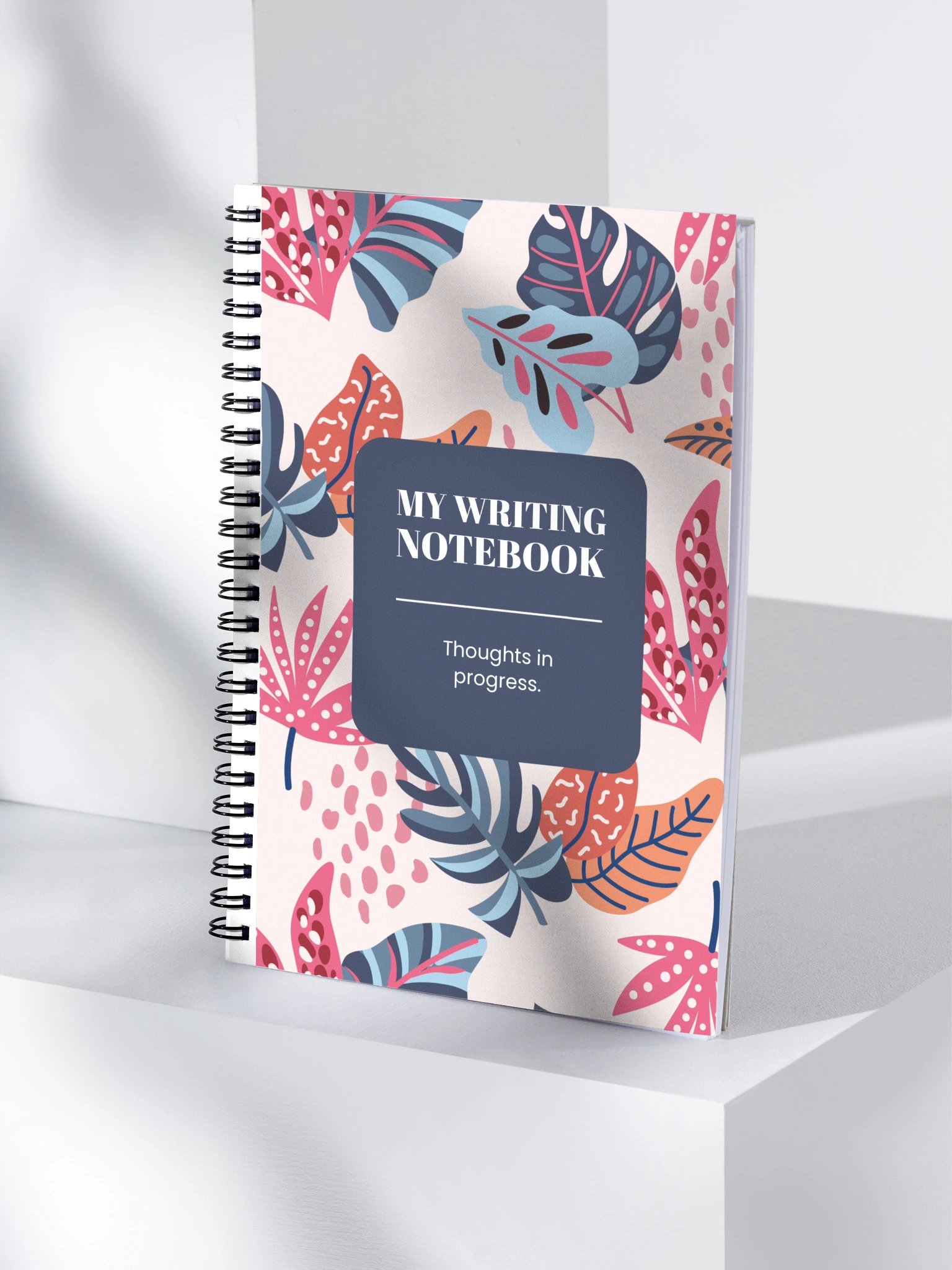 Floral Dreams Spiral Writing Notebook product image (4)