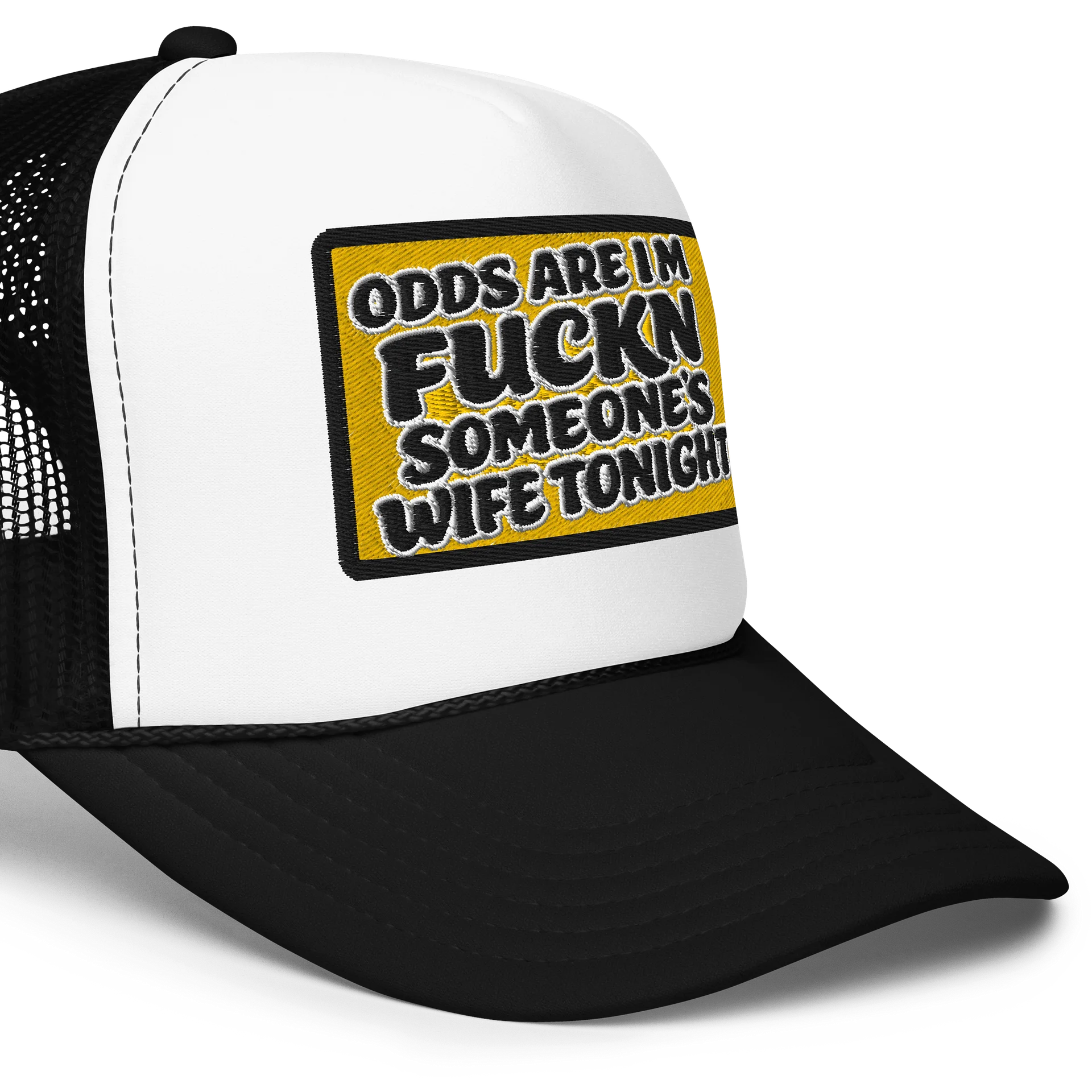 (Girls) ODDS ARE - Embroidered Foam/Mesh backed Trucker Hat product image (17)