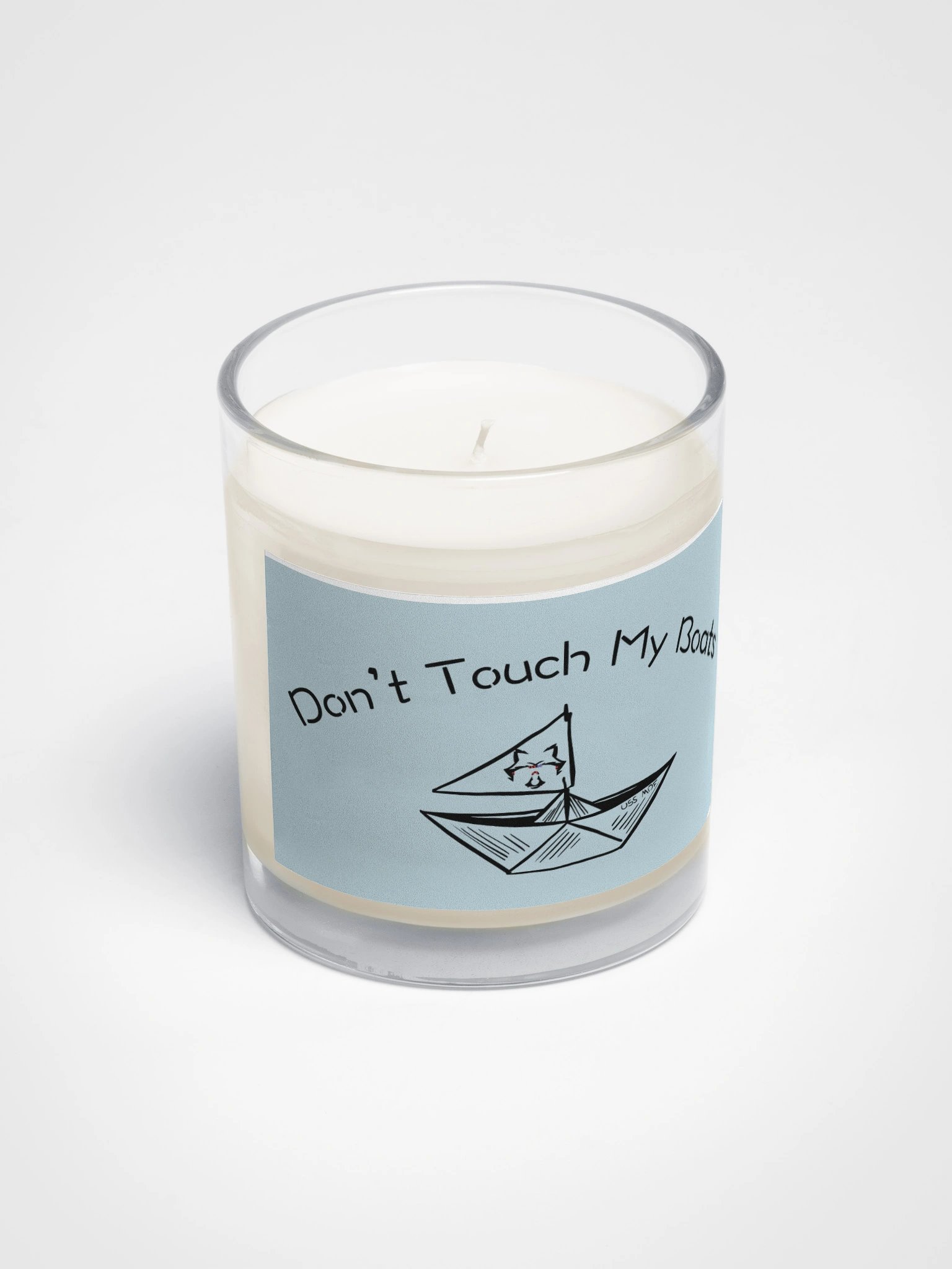 Don't Touch My Boats Candle product image (2)