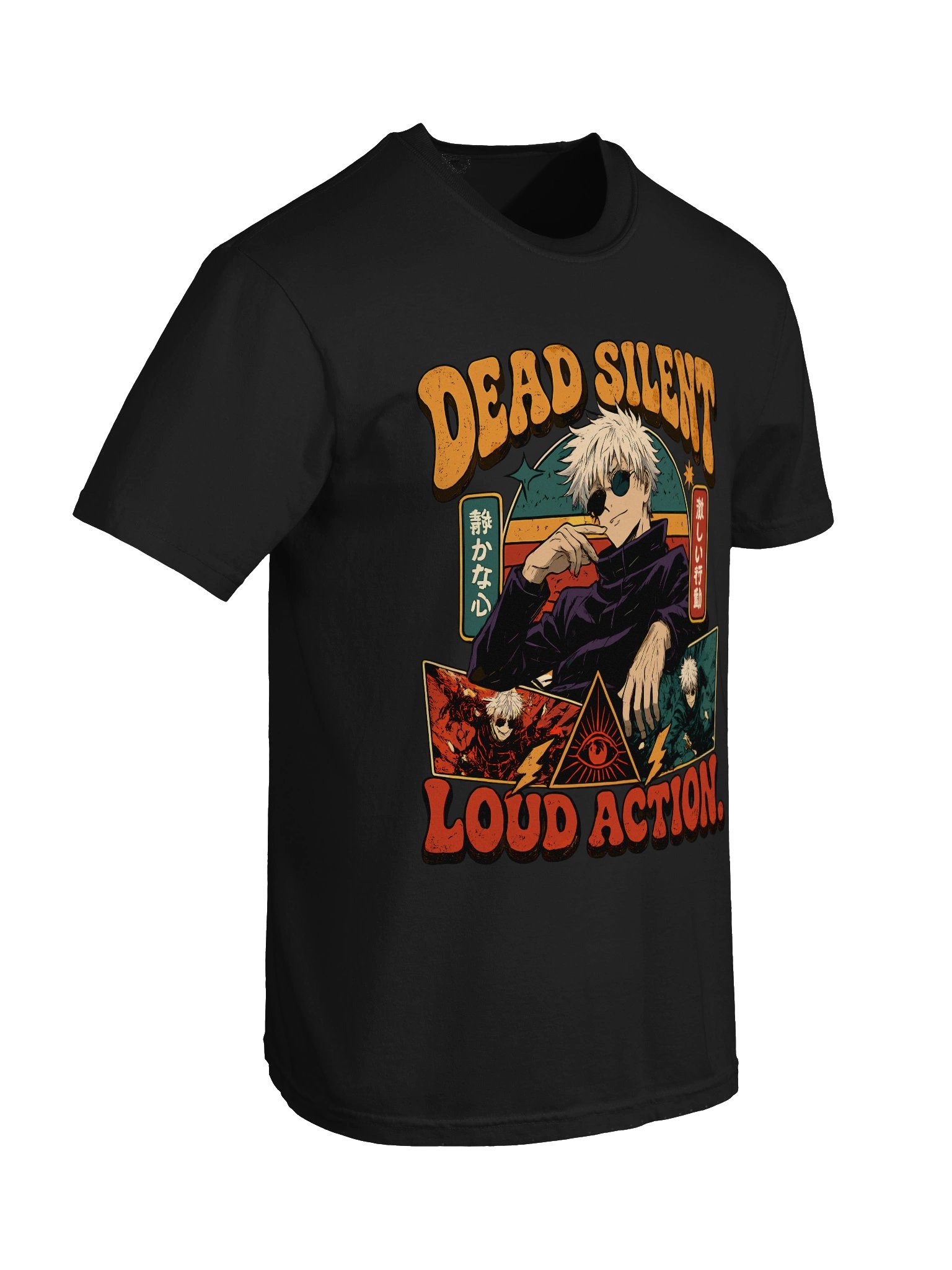 Dead Silent: Loud Action Anime Tee product image (6)