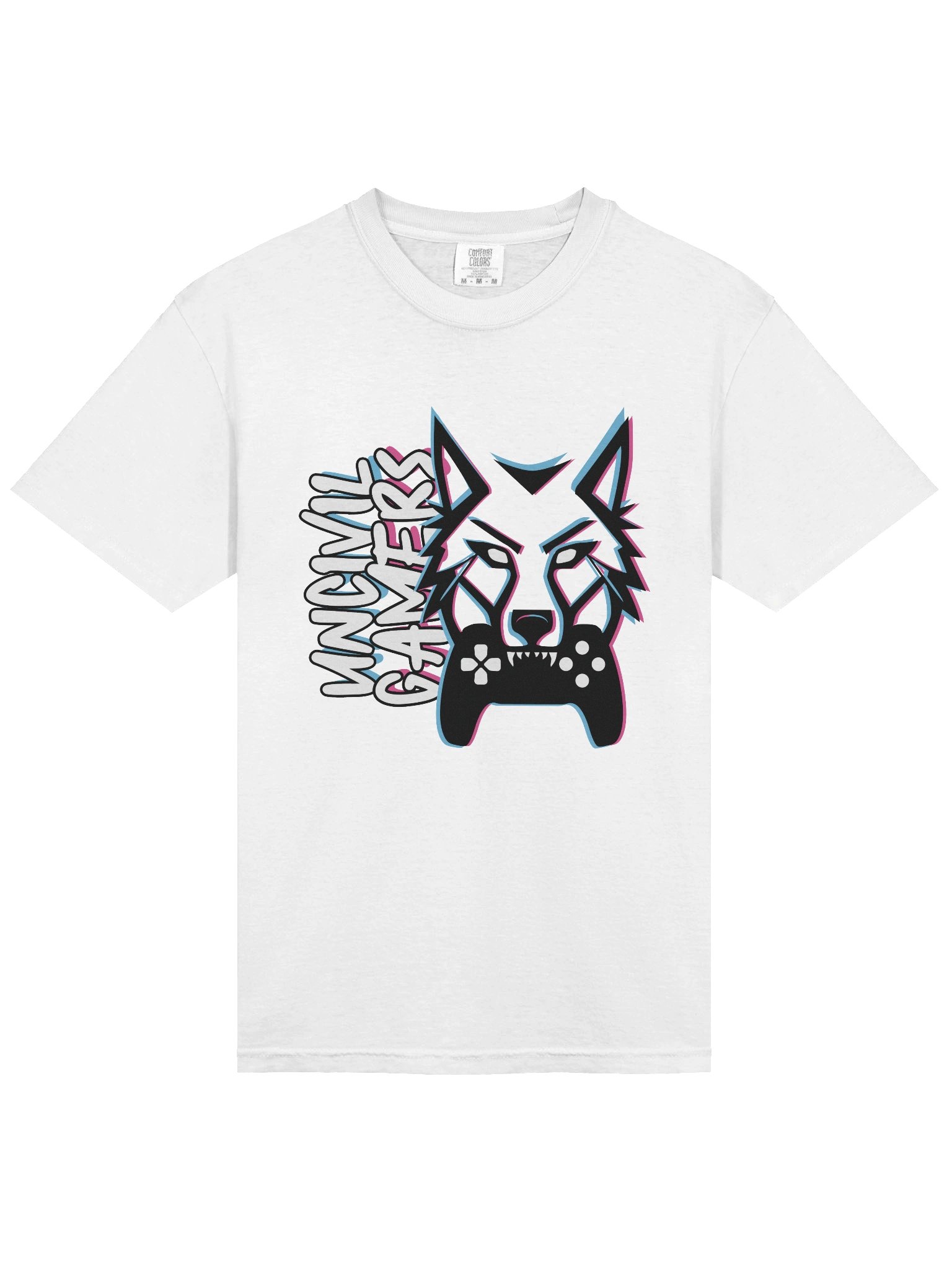 Comfy UG Front Logo White Tee product image (3)