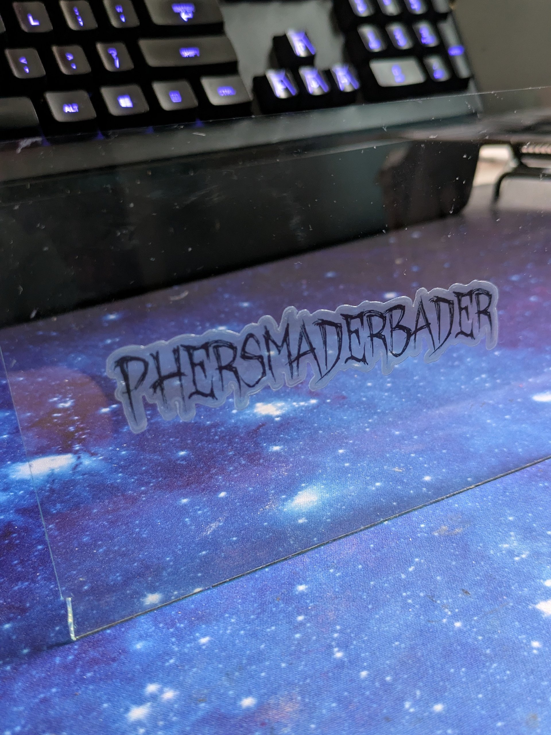 Phersmaderbader Sticker product image (1)