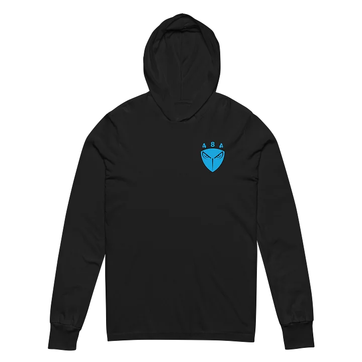 484 Face Logo Long Sleeve Hooded Tee product image (9)