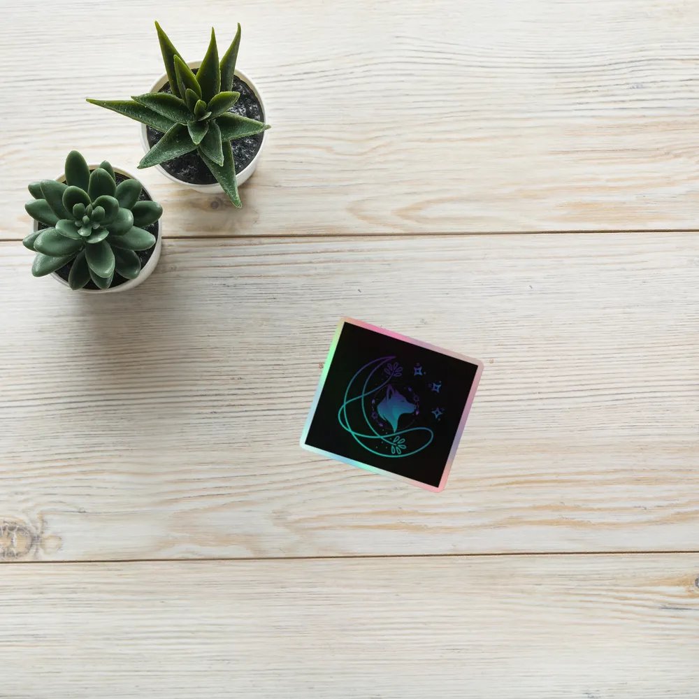 Holographic Logo Sticker product image (10)