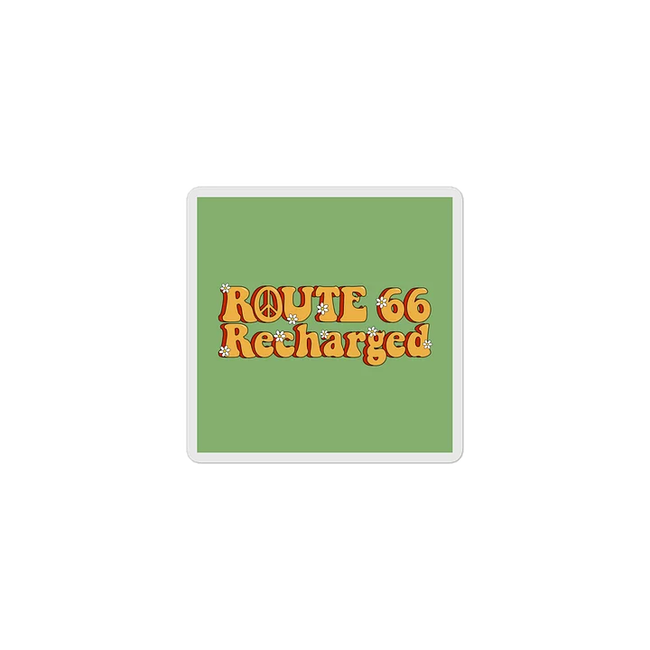 Route 66 Recharged / 1960's / Decades Art (Sticker) product image (1)