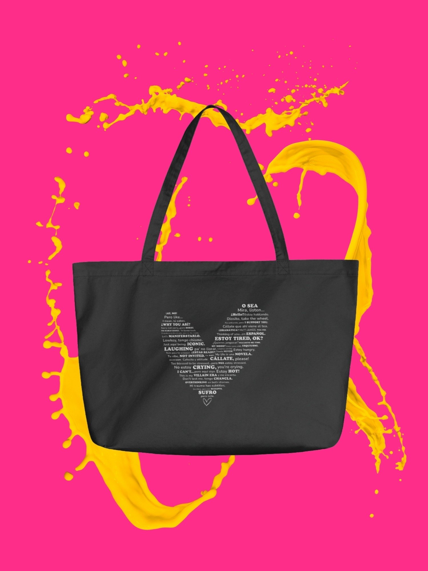 "Spanglish" Eco Tote product image (1)