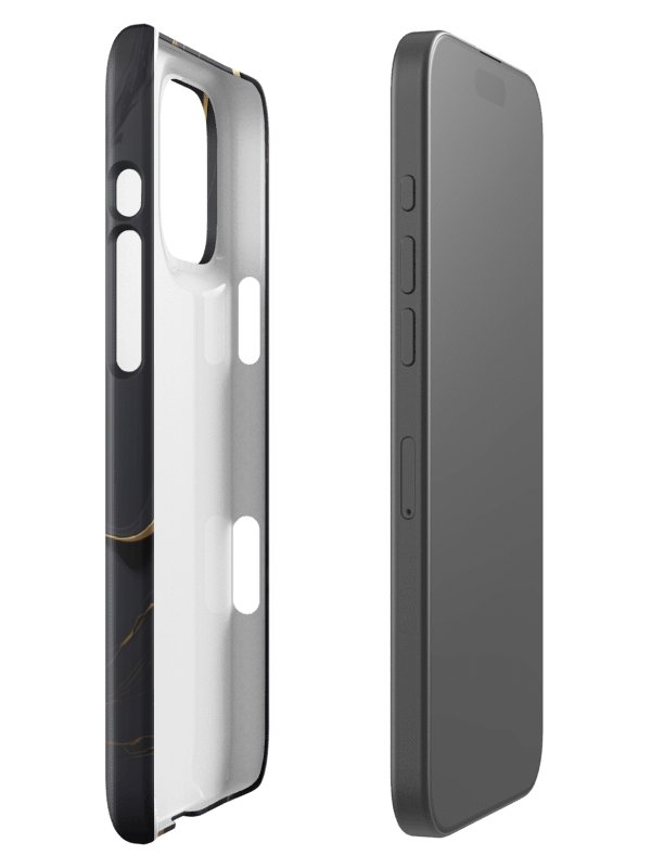 Snap Case for iPhone – Golden Noir Elegance product image (47)