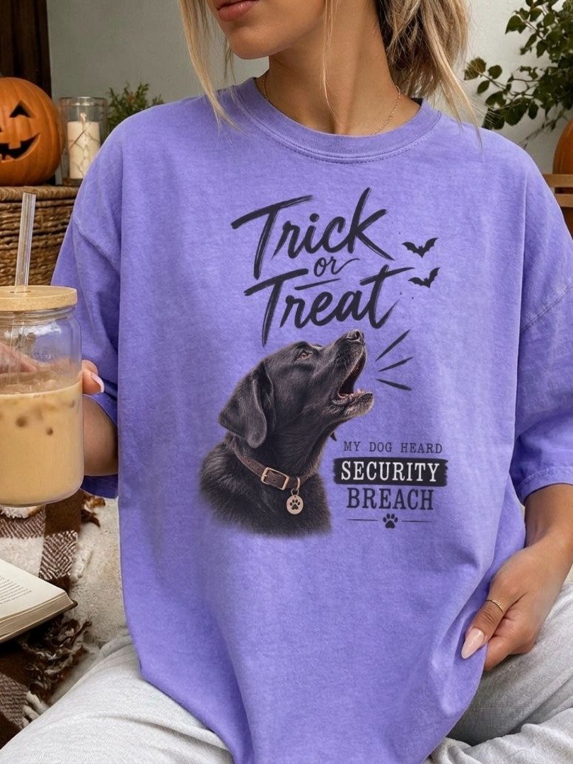 My Dog Heard Security Breach Halloween Dog Shirt product image (2)