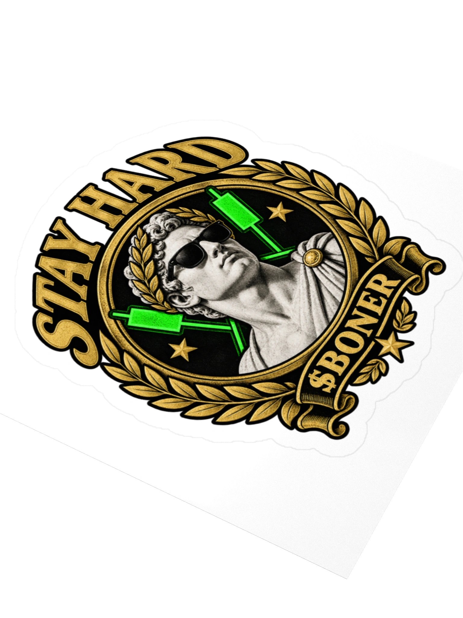 $BONER Stay Hard Sticker product image (8)