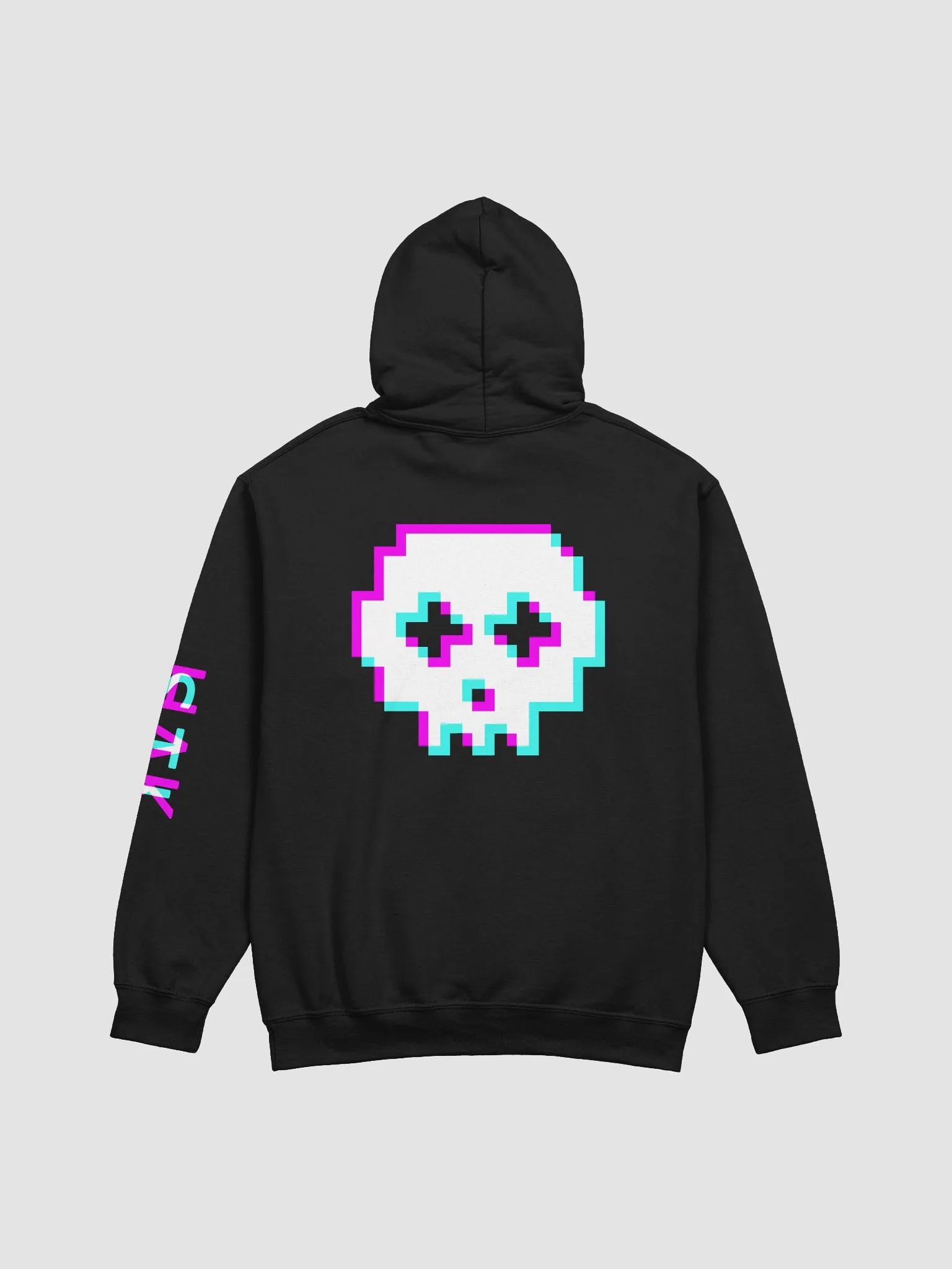 HakSTL Retro Skull Pullover Hoodie (Classic Gildan) product image (4)