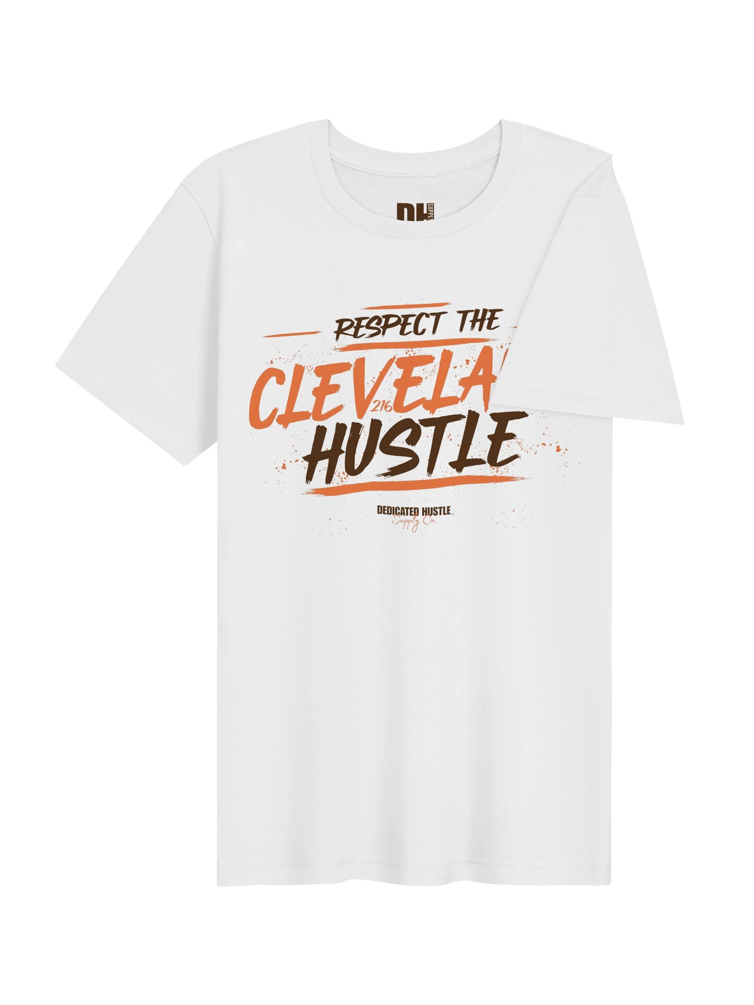 Respect The Cleveland Hustle - Street Edition Tee | White product image (4)